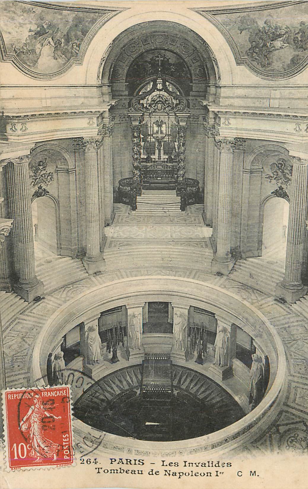 CPA Paris Les Invalides Tombeau de Napoleon 1er