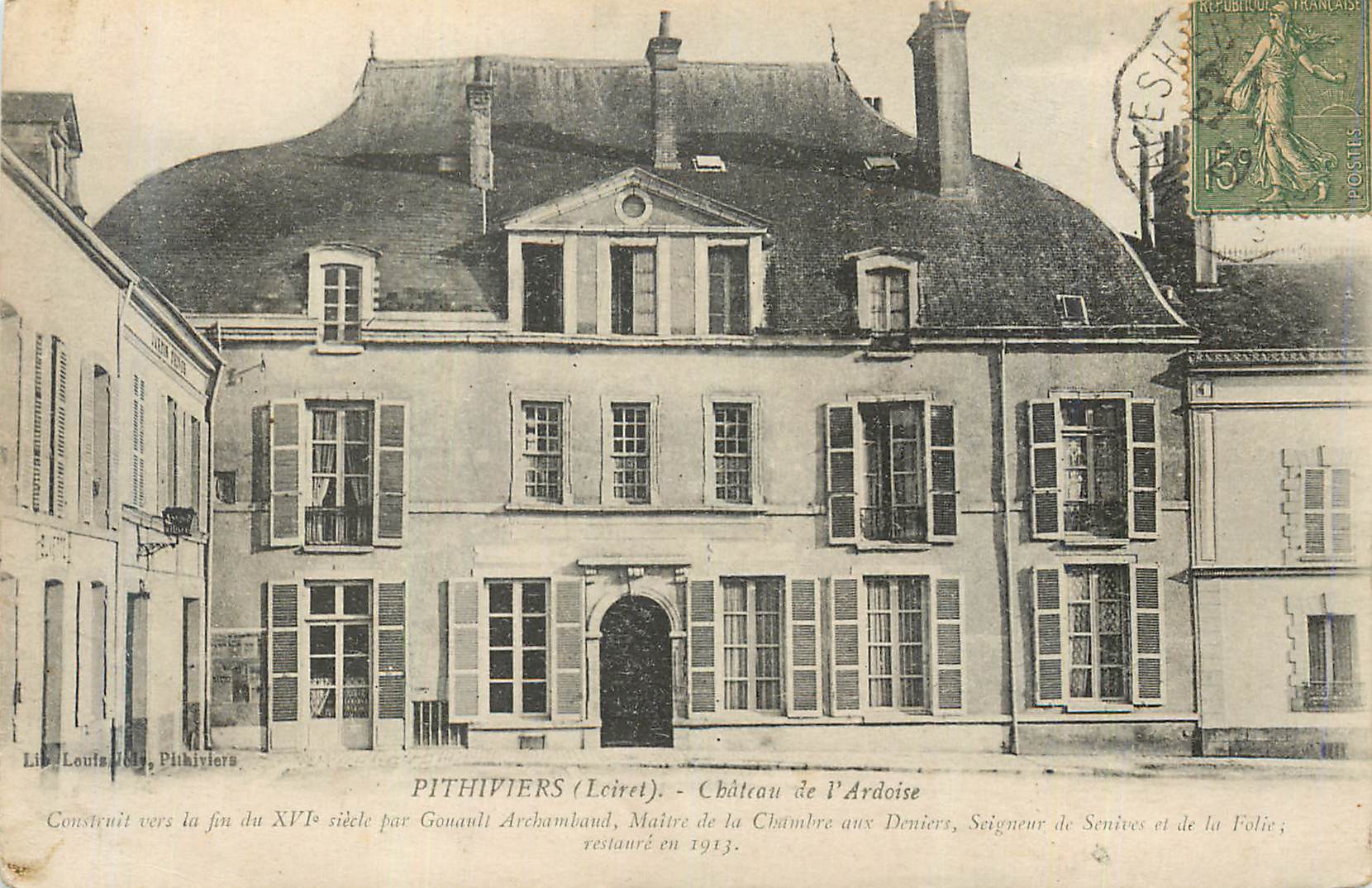 CPA Pithiviers (Leiret) Chatrou de l'Ardoise