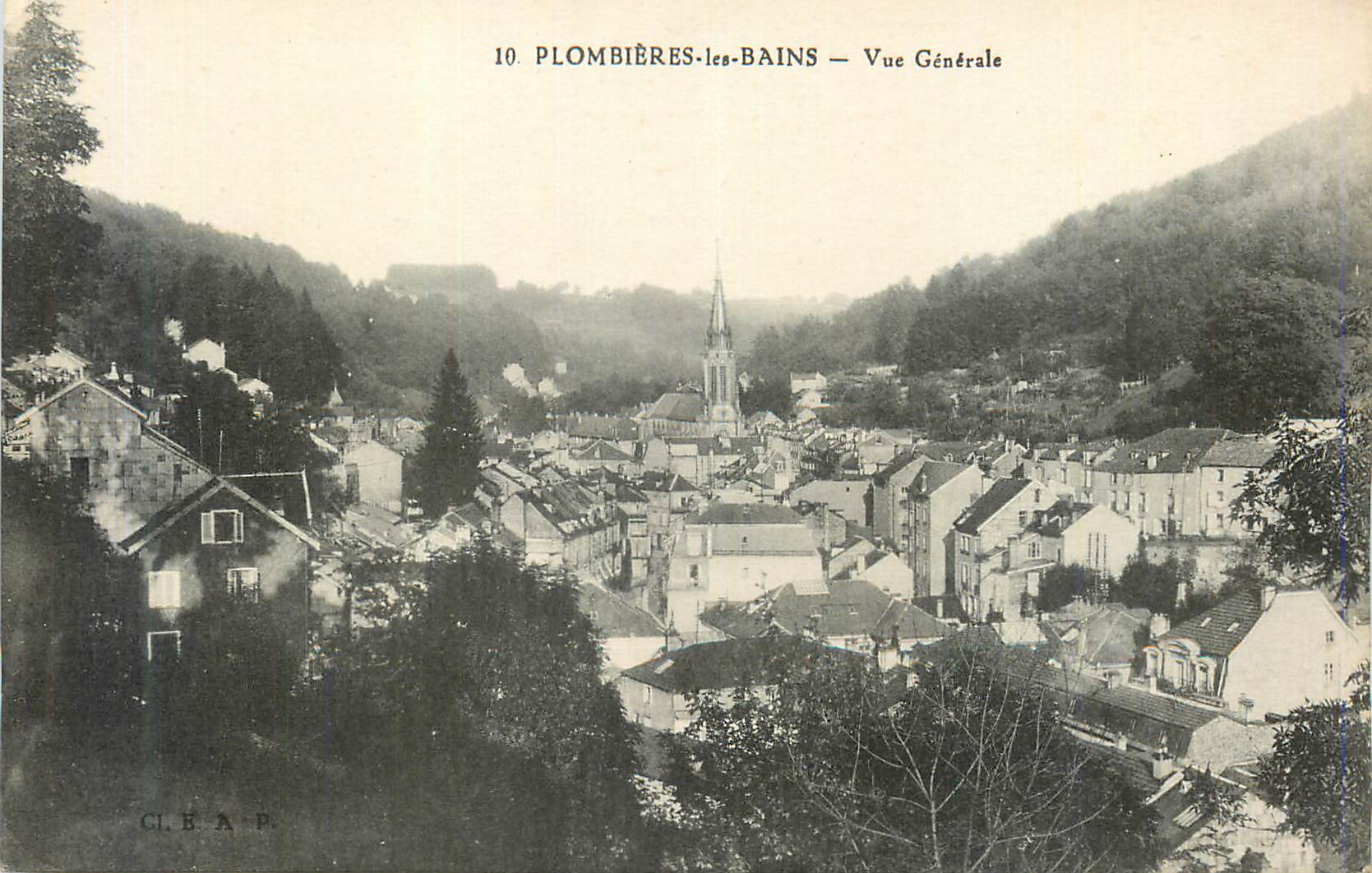 CPA Plombieres les Bains Vue Generale