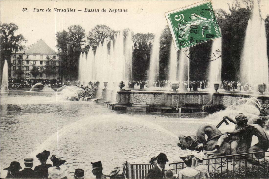 Parc de Versailles CPA Bassin de neptune