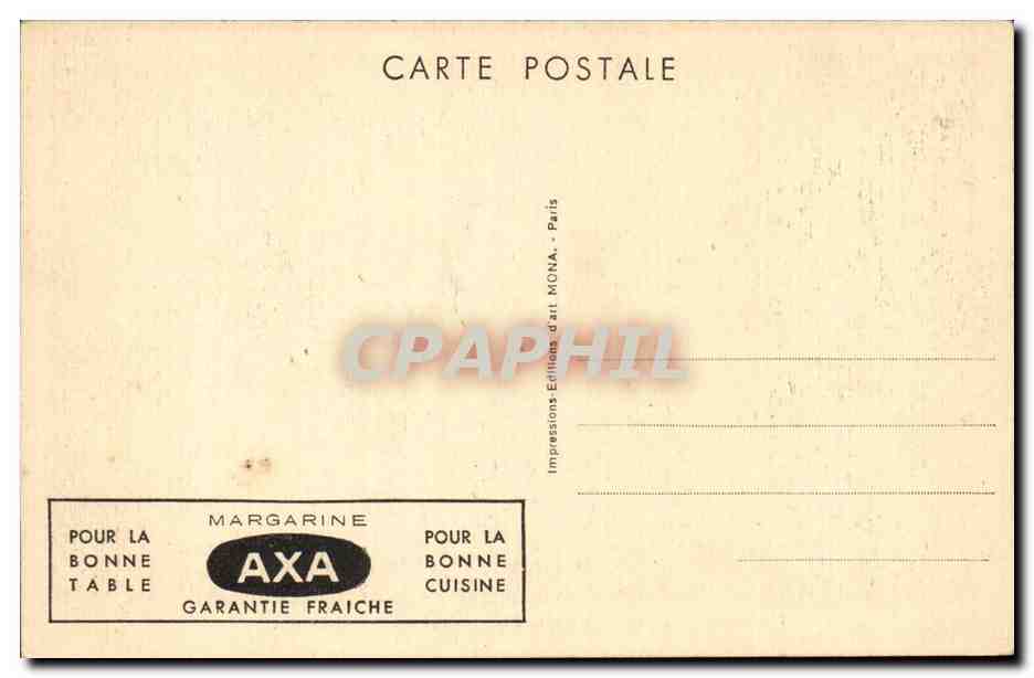 Versailles CPA Le chateau Galerie des glaces — Verso