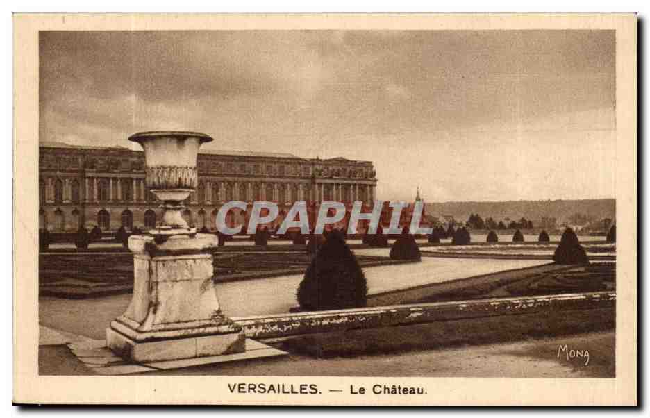 Versailles CPA le chateau