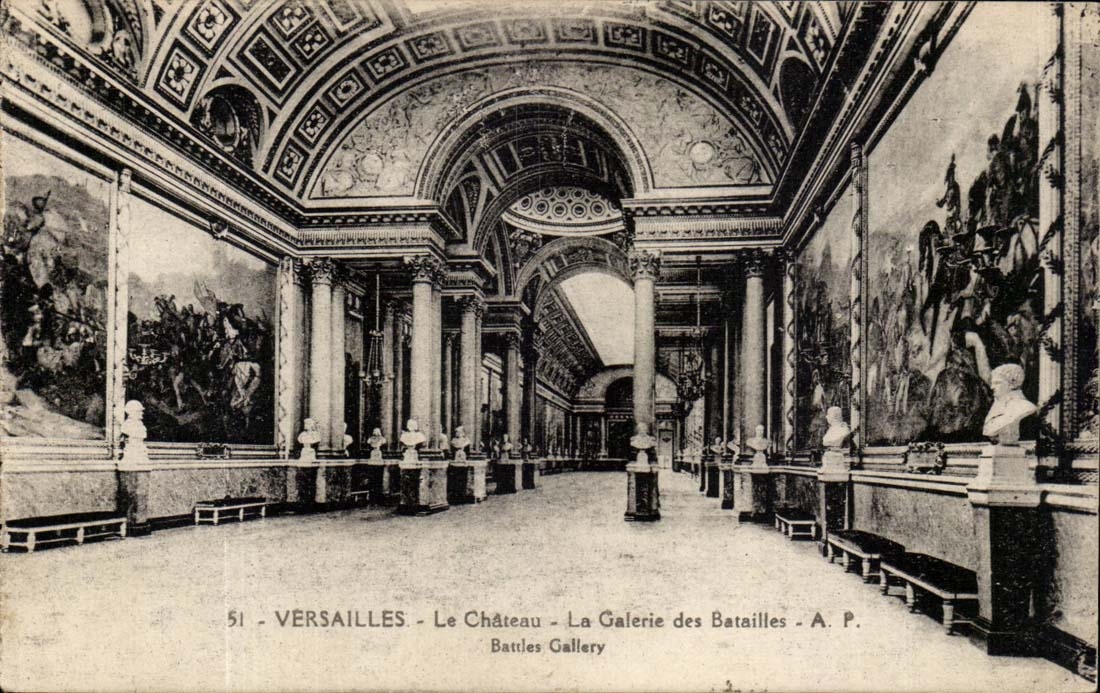 Versailles - Le Château - La Galerie des Batailles - A. P. - n°51
