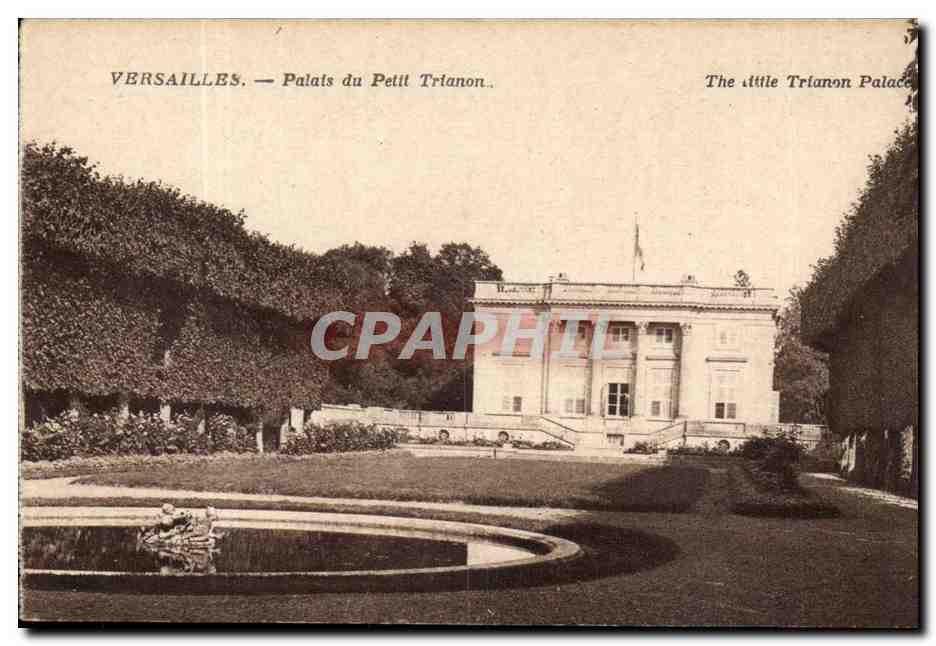 Versailles CPA Palais du Petit Trianon 