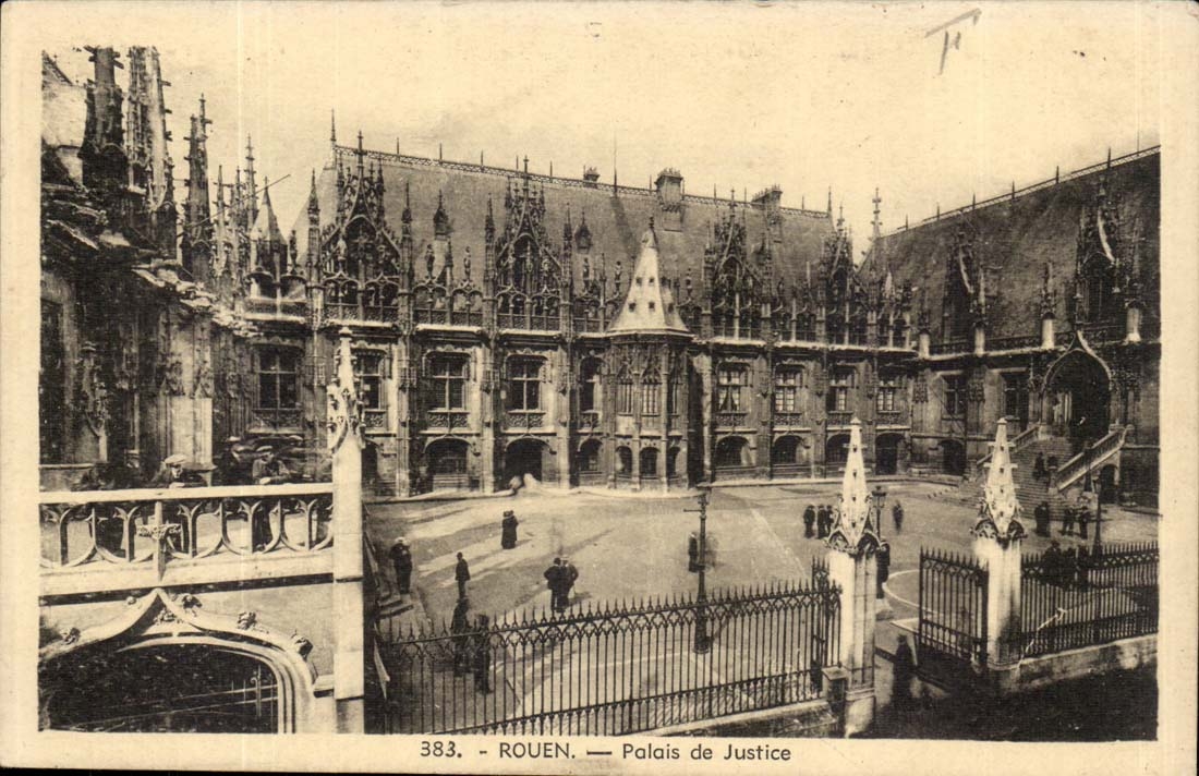Rouen CPA Palais de justice