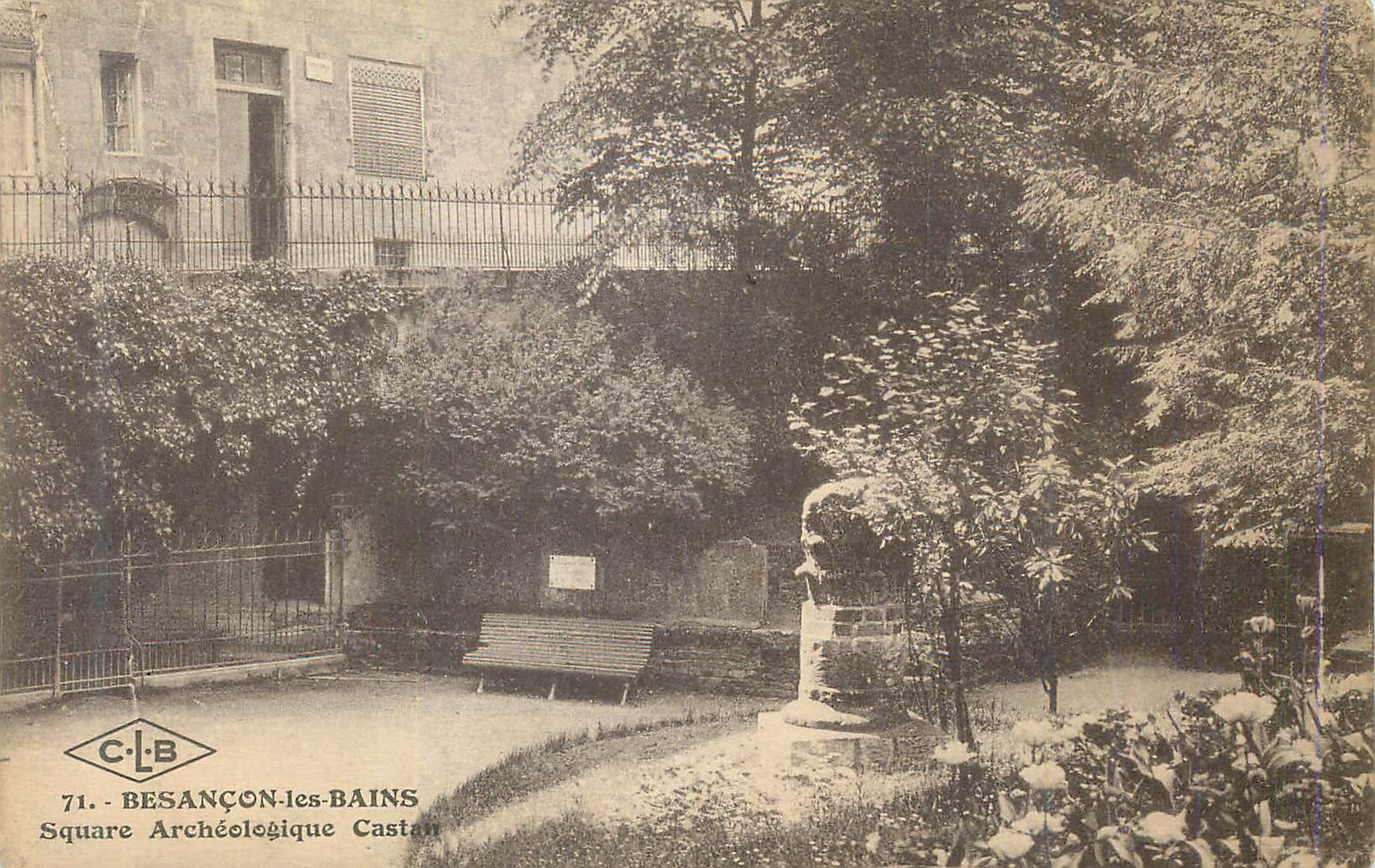BESANÇON-les-BAINS — Square Archéologique Castan — C-L-B 71
