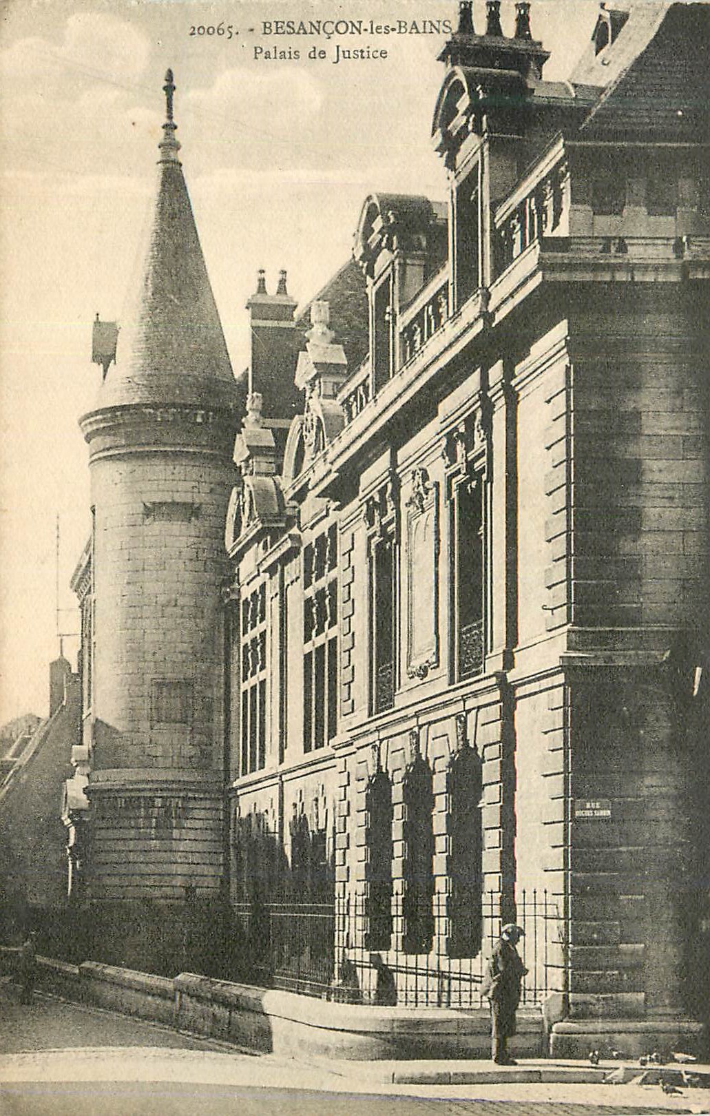 CPA Besancon les Bains Palais de Justice