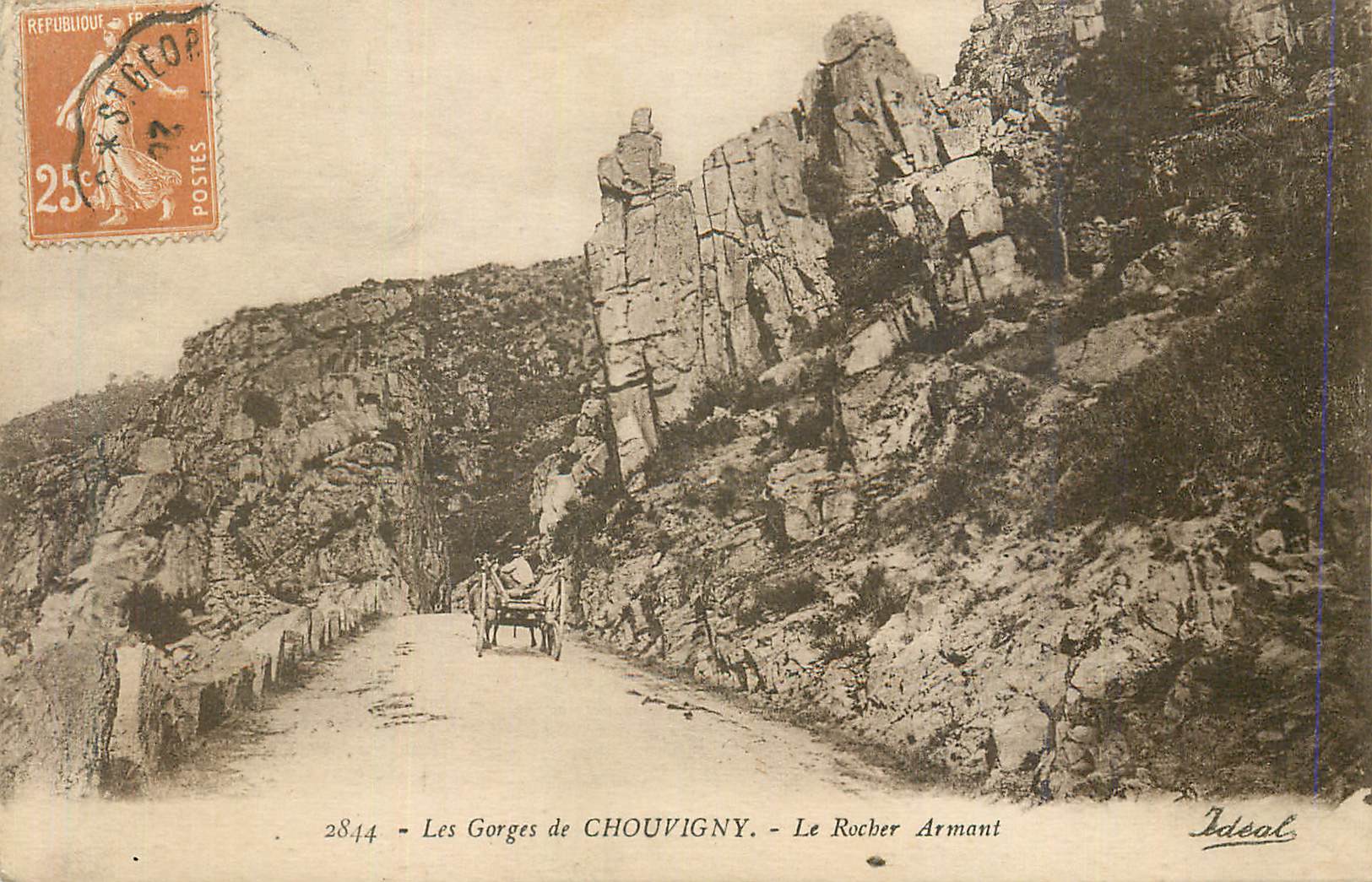CPA Les Gorges de Chouvigny le Rocher Armant