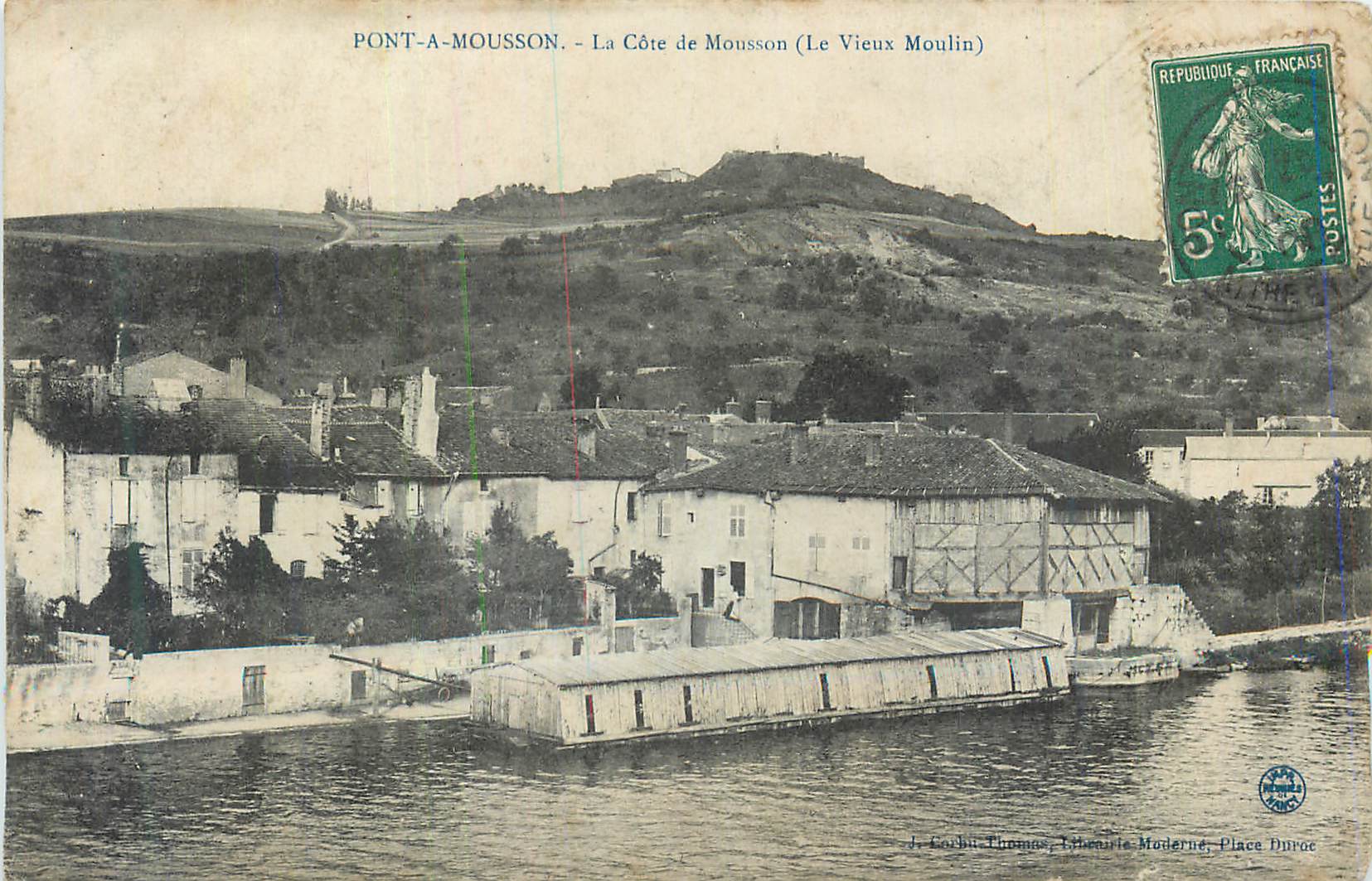 CPA Pont a Mousson la Cote de Mousson (le Vieux Moulin)
