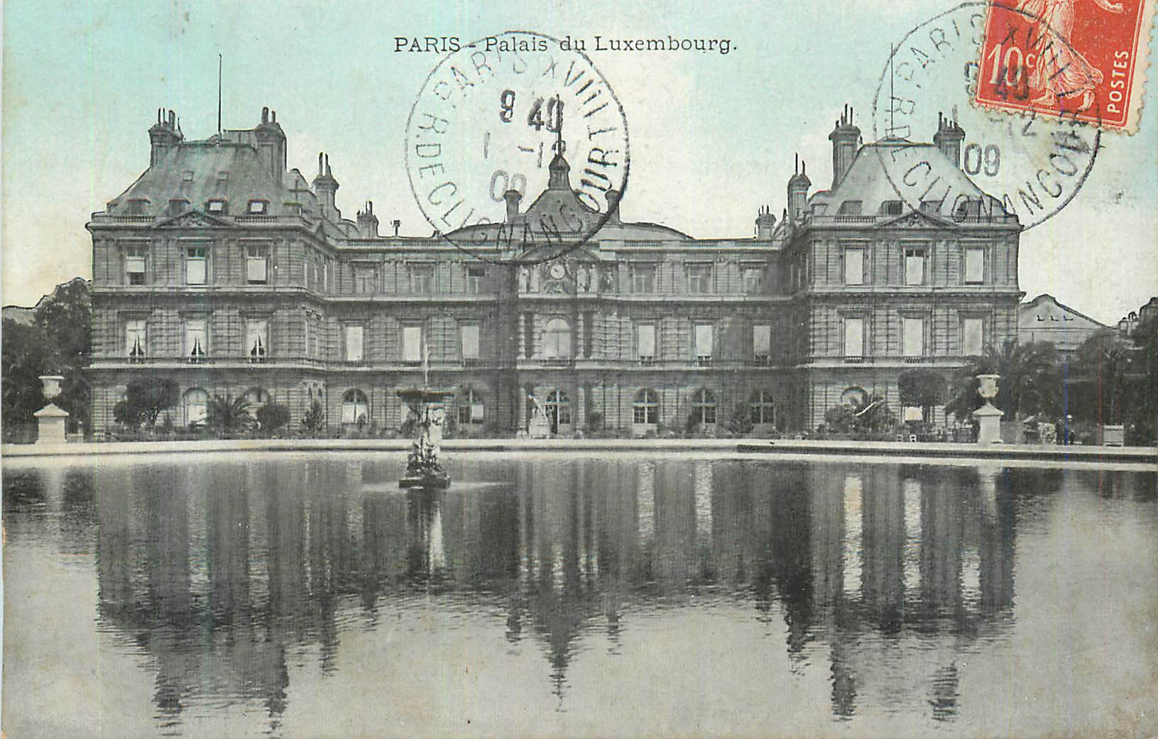 CPA Paris Palais du Luxembourg