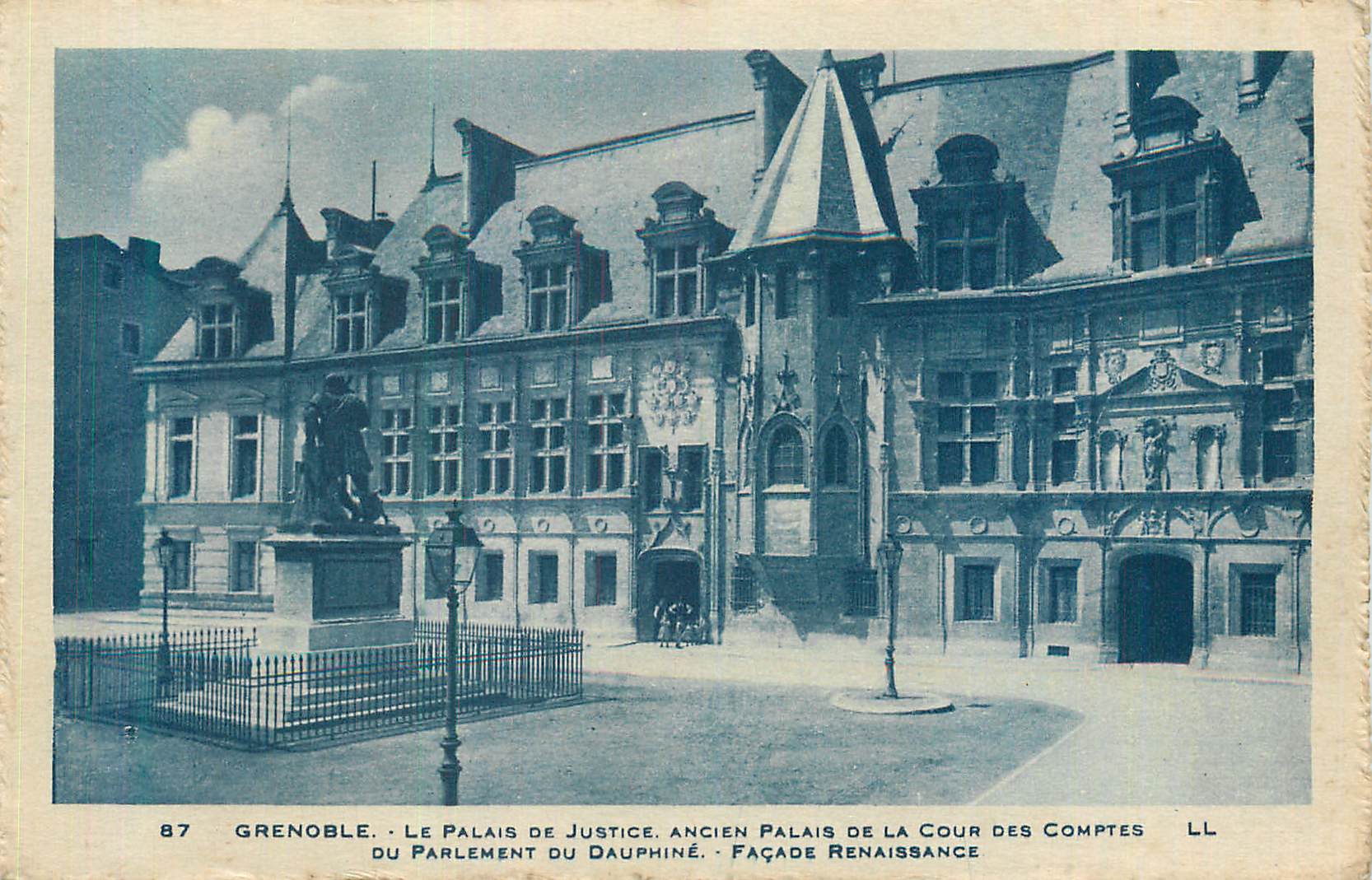 CPA Grenoble le Palais de Justice