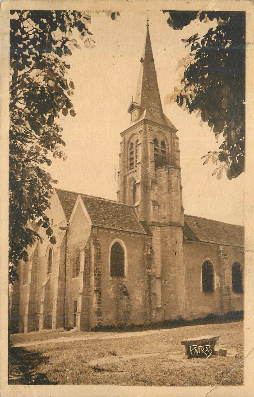 CPA Palaiseau (S et O) l'Eglise