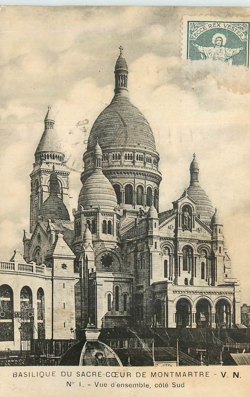CPA Basilique du Sacre Coeur de Montmartre