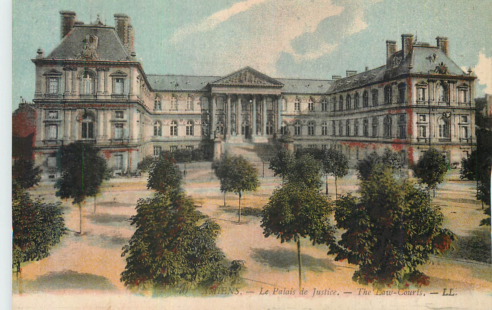 CPA Le Palais de Justice Amiens