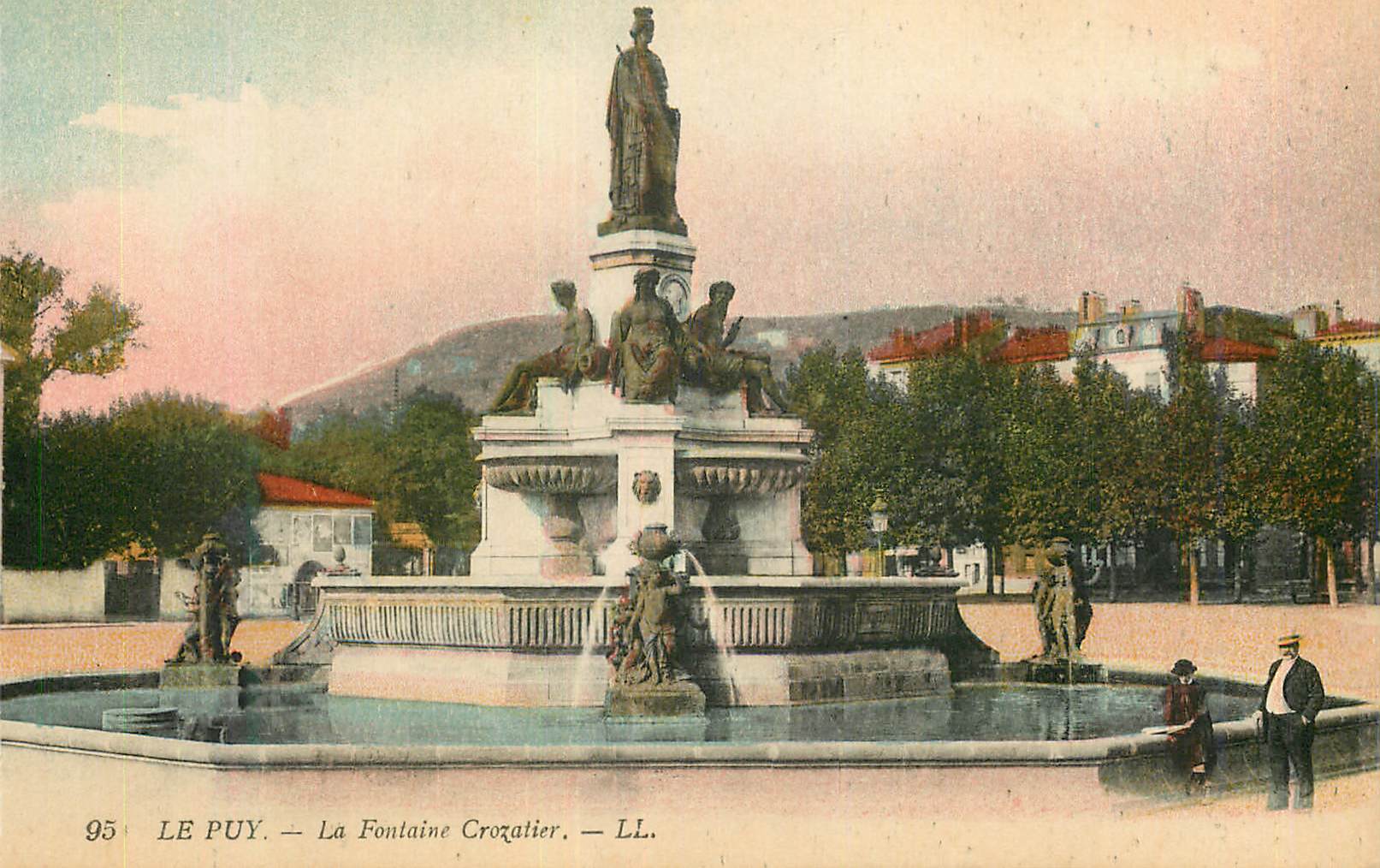 CPA Le Puy la Fontaine Crozatier