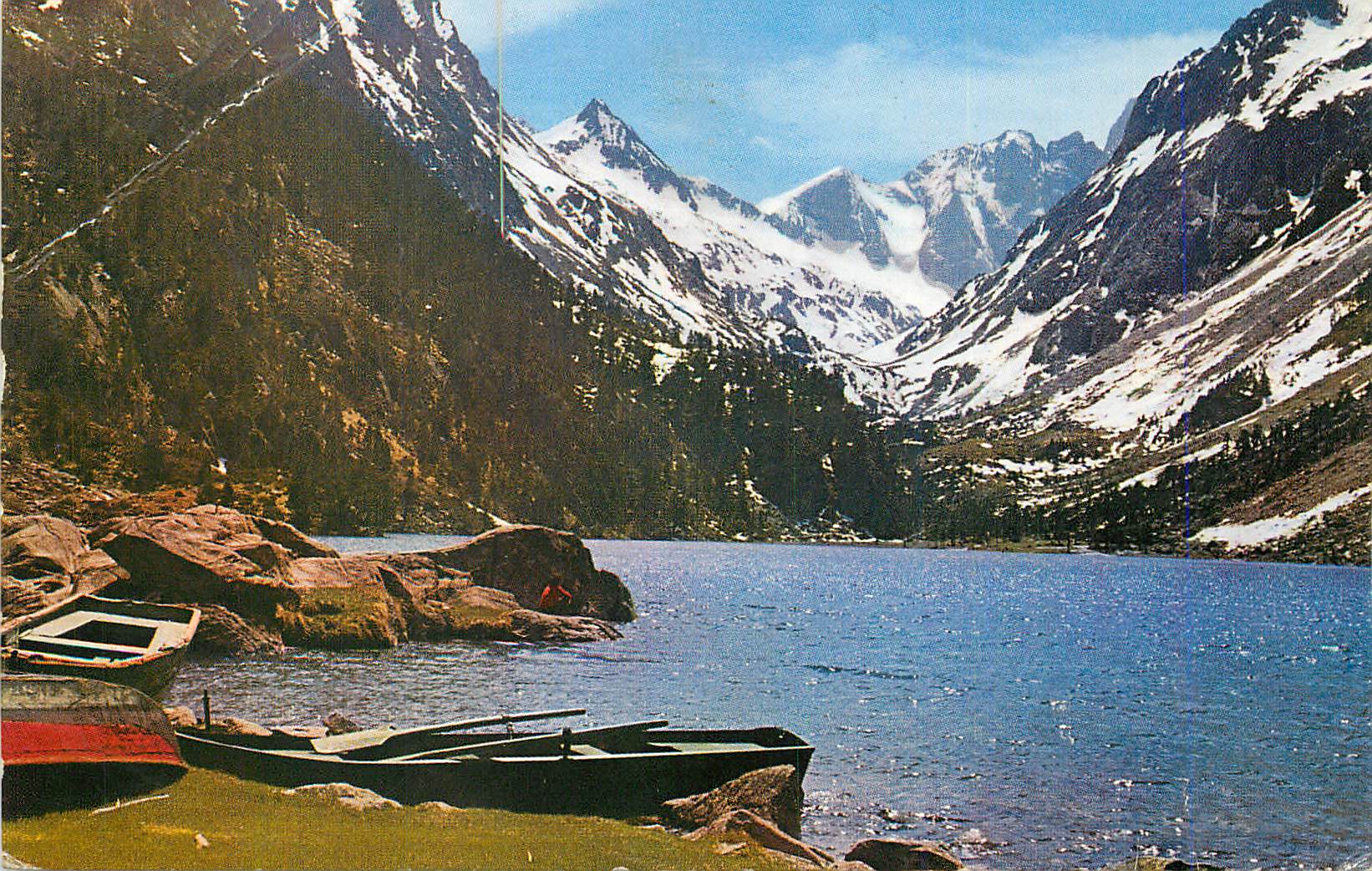 CPM Le Lac de Gaube Alt 1800m et le Vignemale Alt 3298m