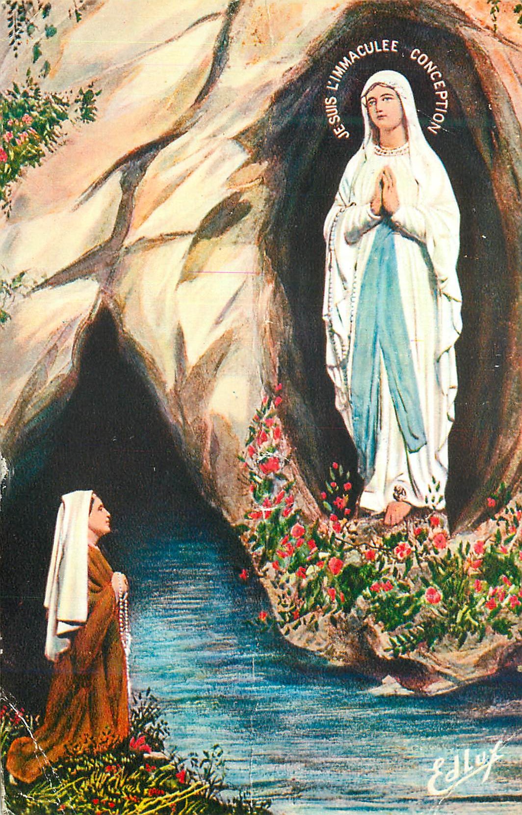 CPM Lourdes l'Apparition