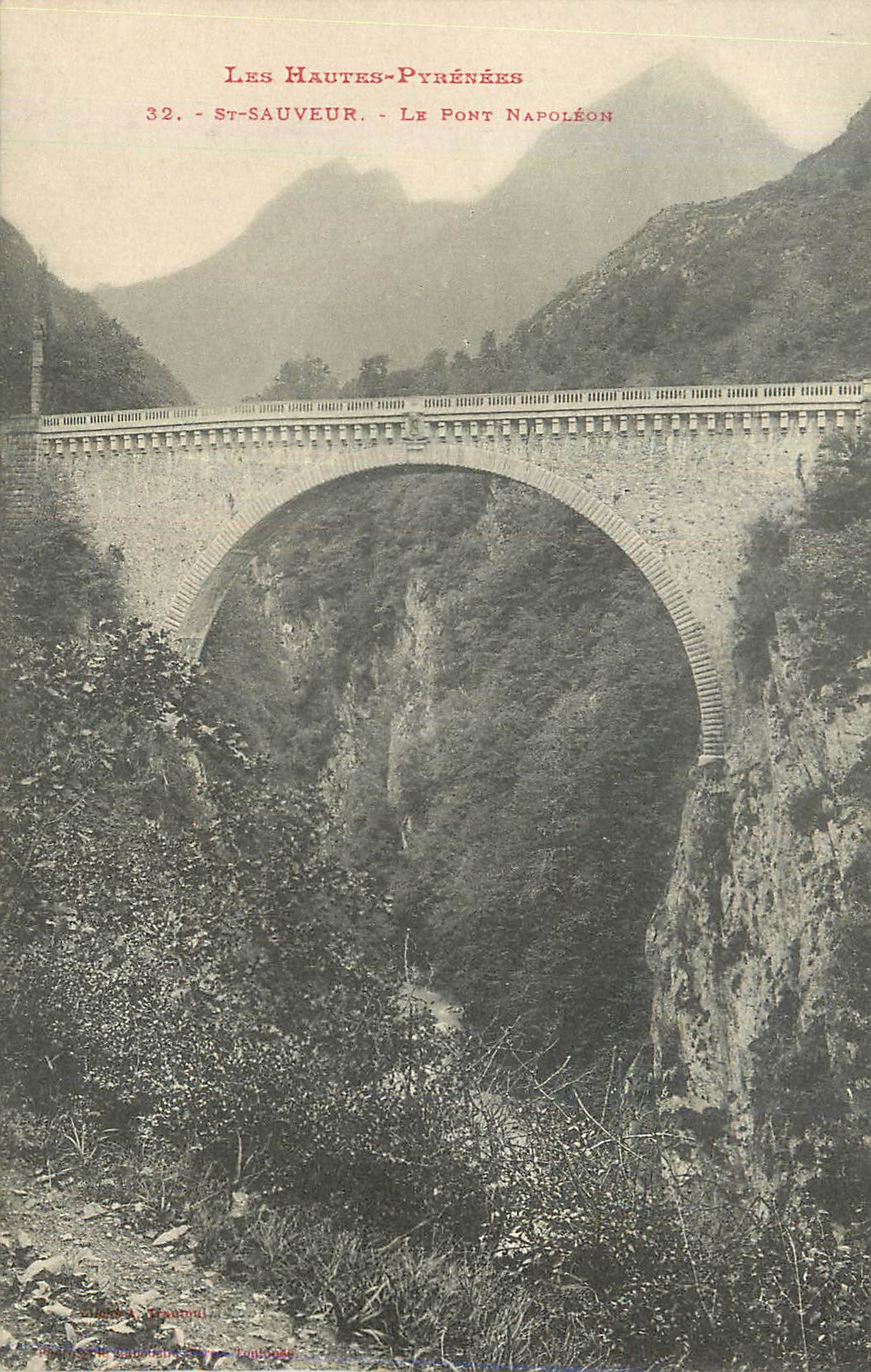CPA St Sauveur le Font Napoleon les Hautes Pyrenees