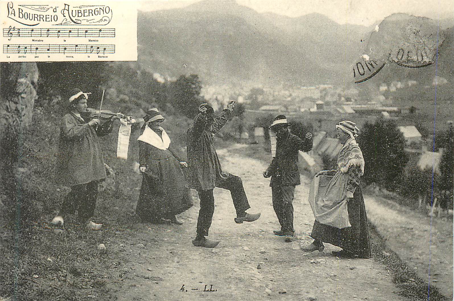 REPRO Auvergne la Bourree Auvergnate