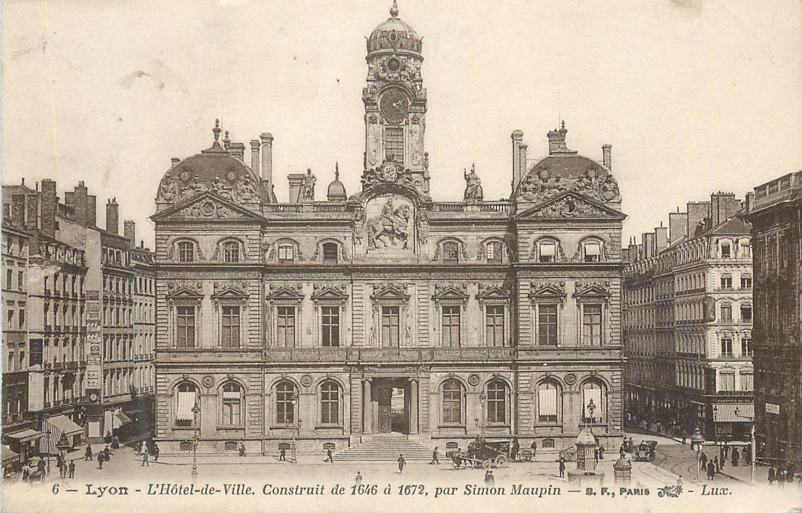 CPA Lyon l'Hotel de Ville