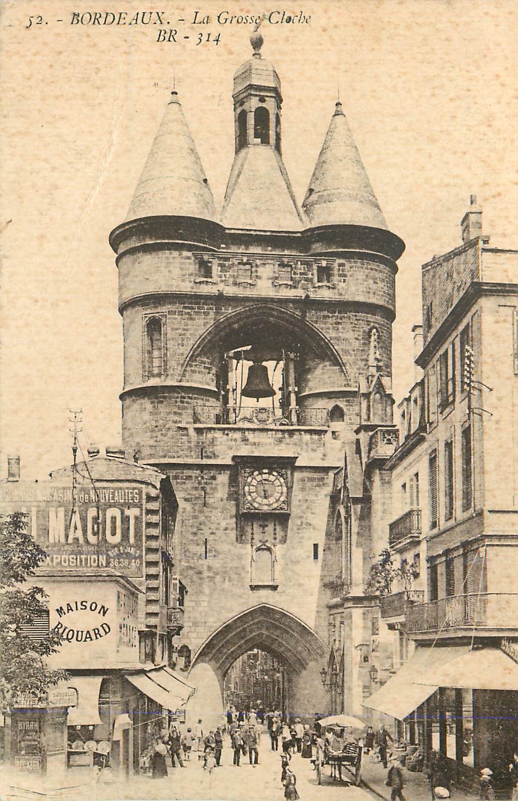 CPA Bordeaux la Grosse Cloche