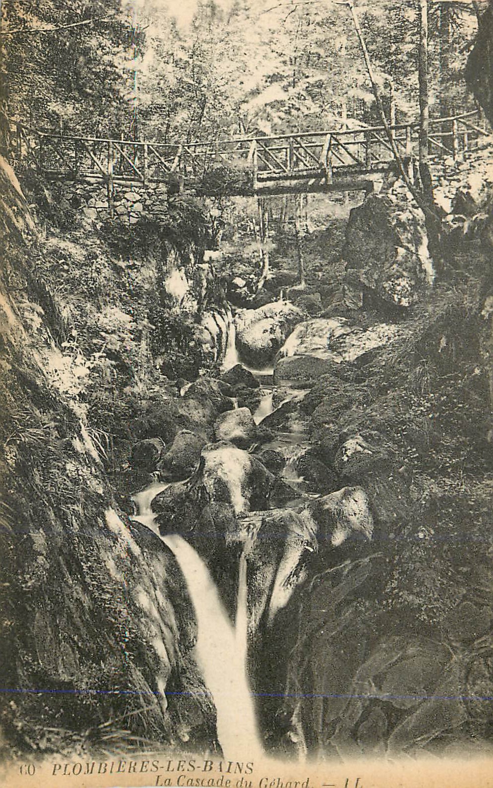 CPA Plombieres les Bains la Cascade