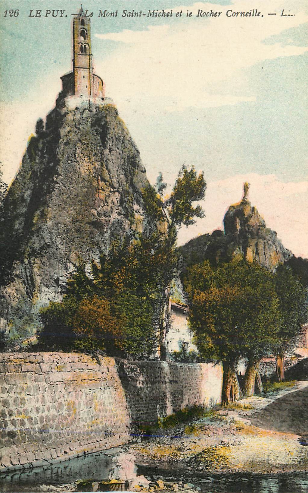 Le Puy — Le Mont Saint-Michel et le Rocher Corneille — Li.
