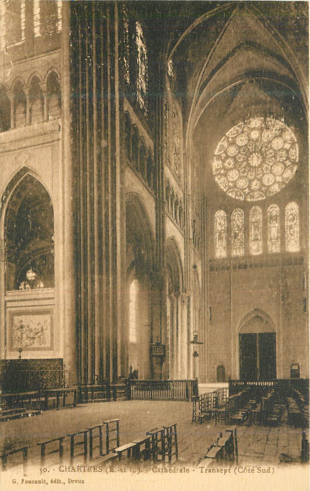 CPA Chartres (E et L) Cathedrale