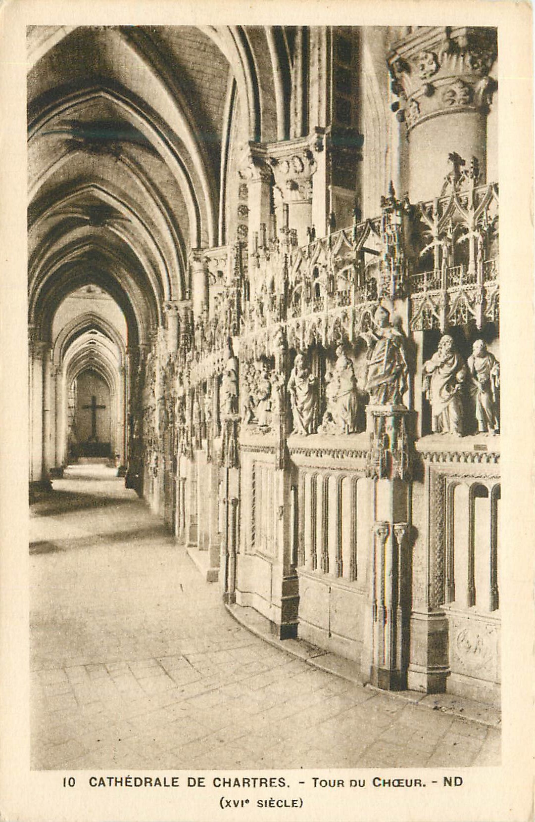 CPA Cathedrale de Chartres Tour du Choeur