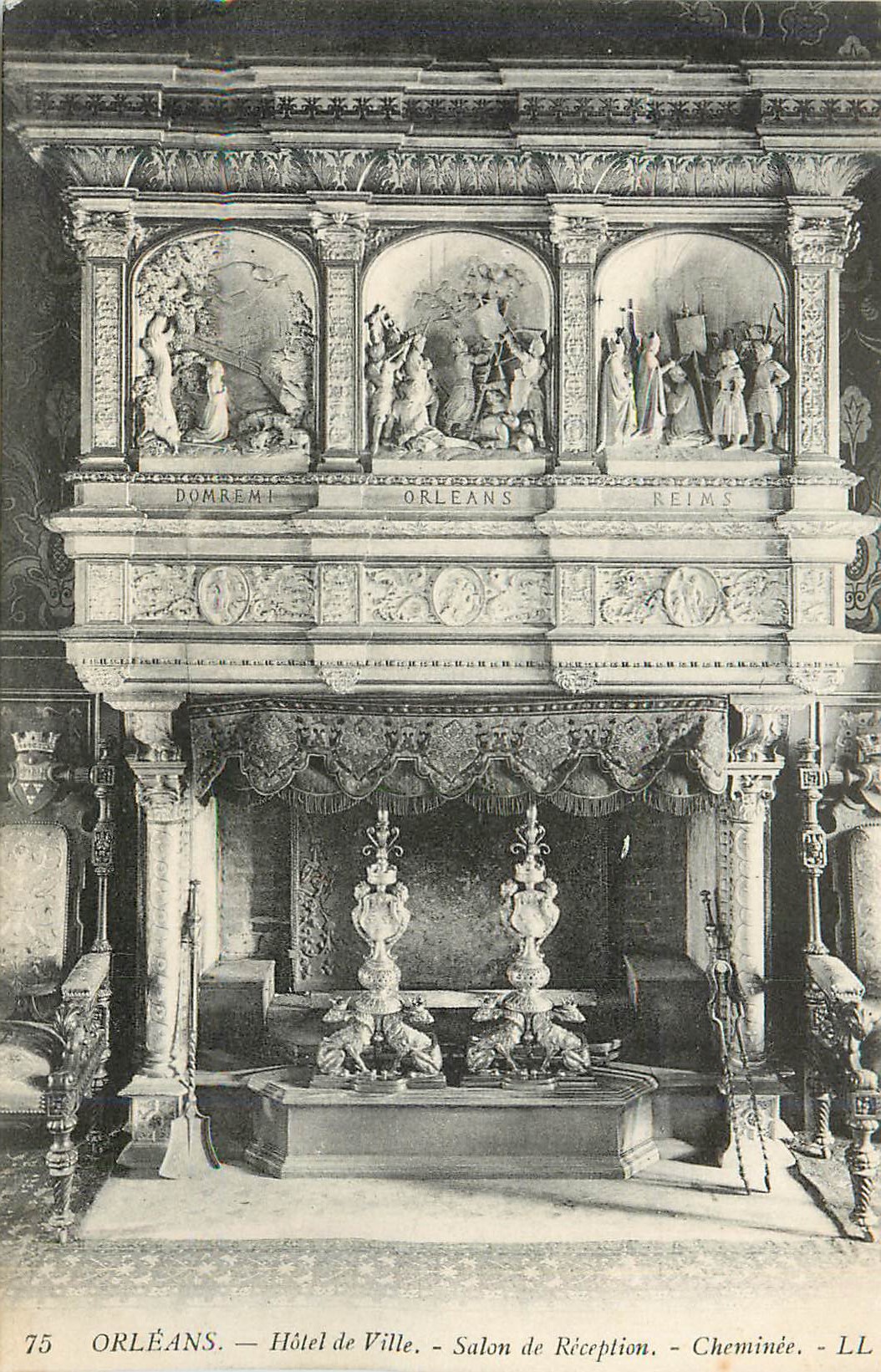 CPA Orleans Hotel de Ville Salon de Reception