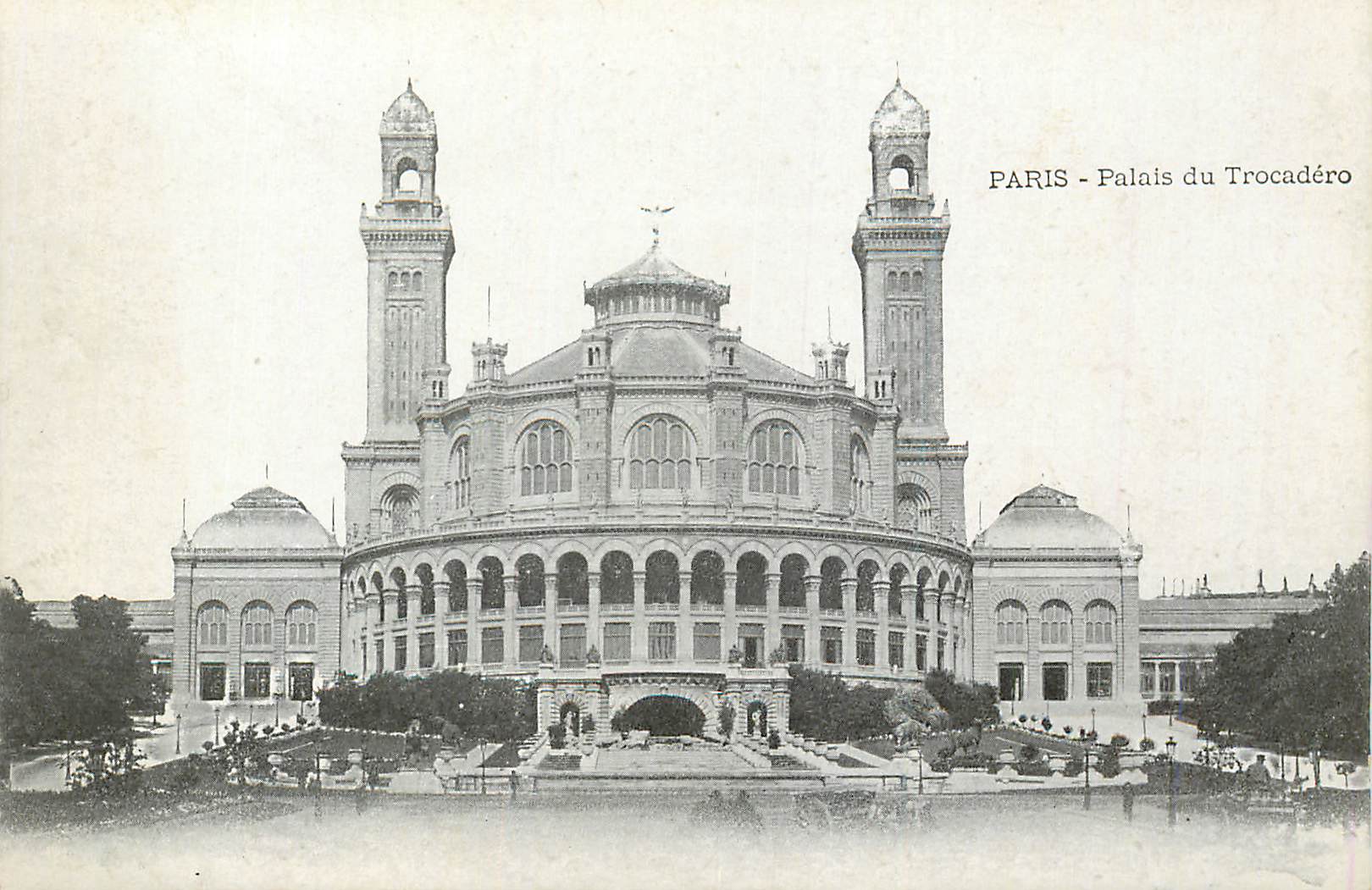 CPA Paris Palais du Trocadero