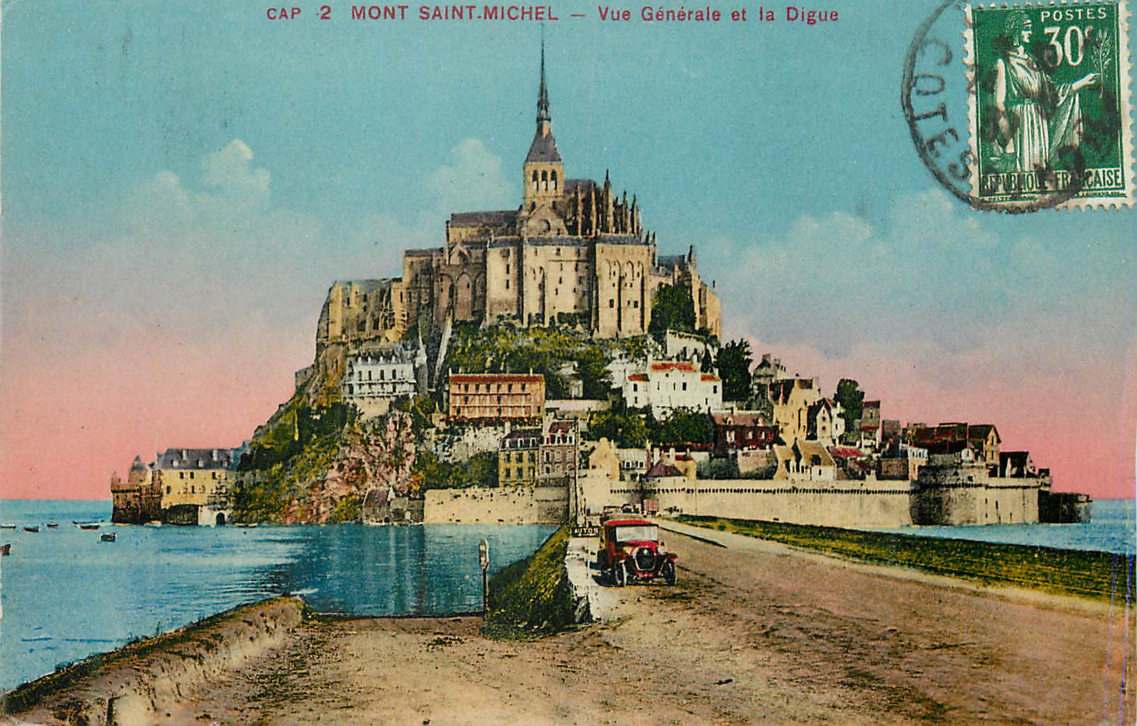 Mont Saint-Michel — Vue Générale et la Digue — CAP 2