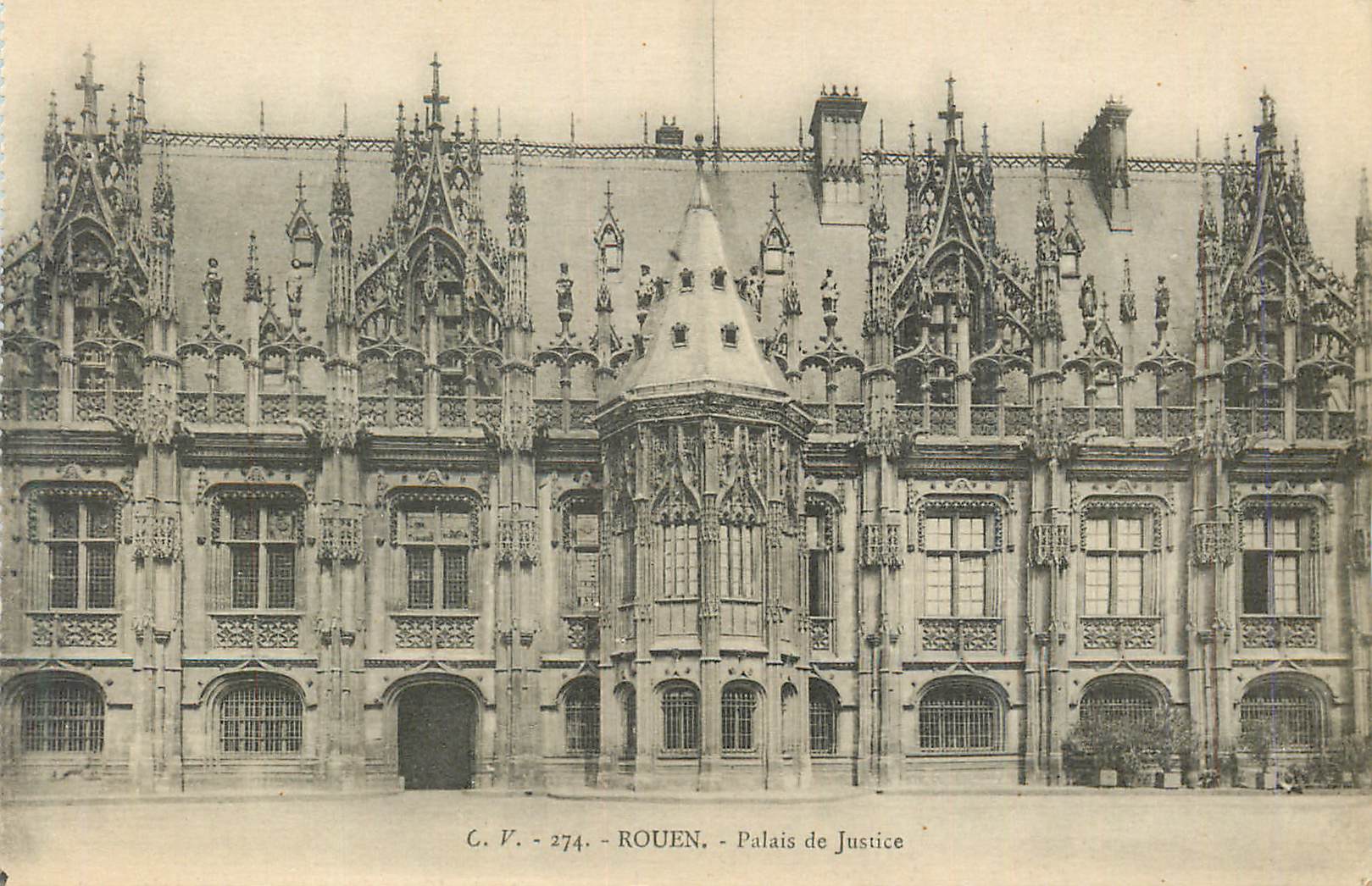 CPA Rouen Palais de Justice