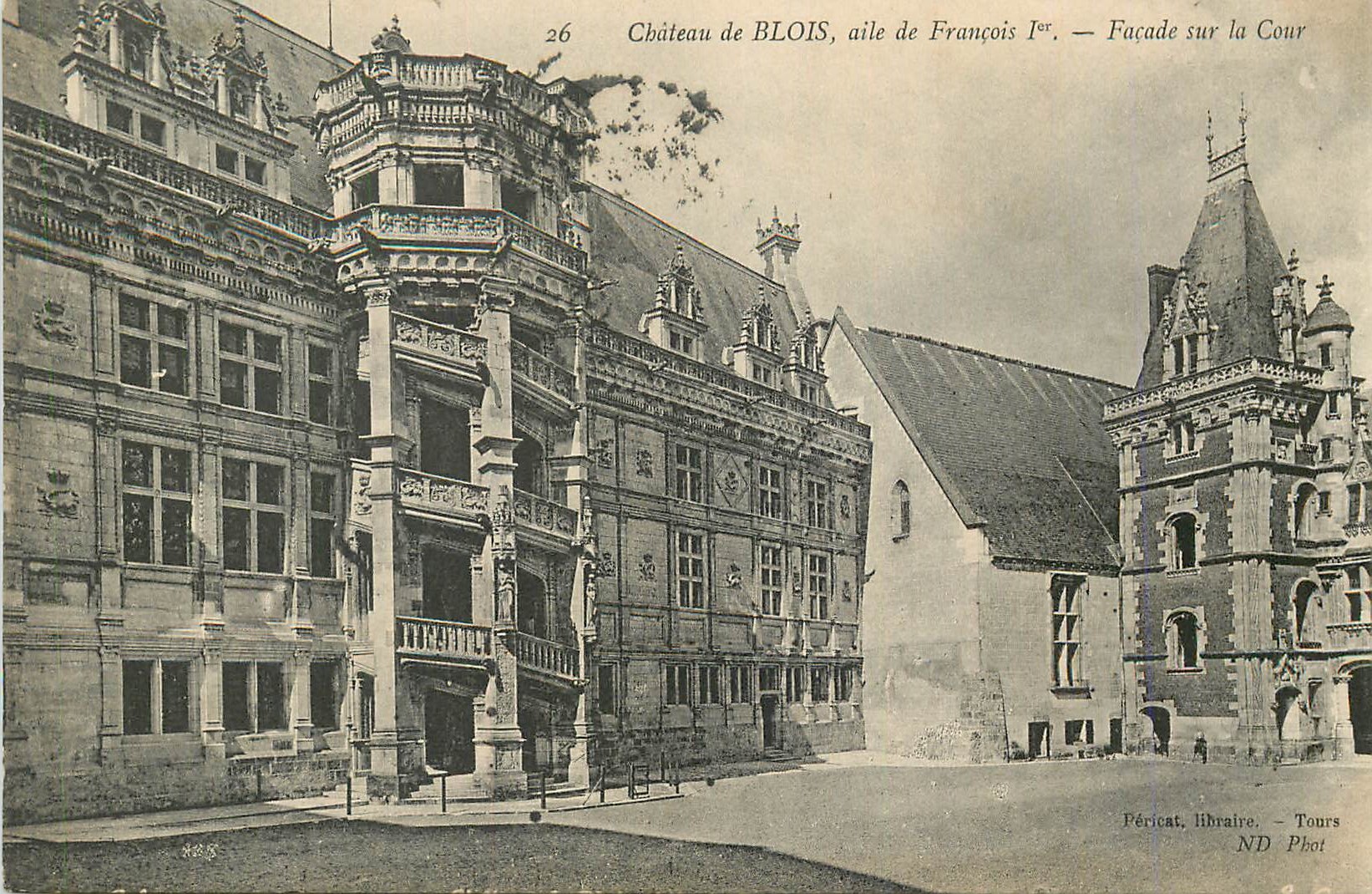 CPA Chateau de Blois Aile de Francois Ier