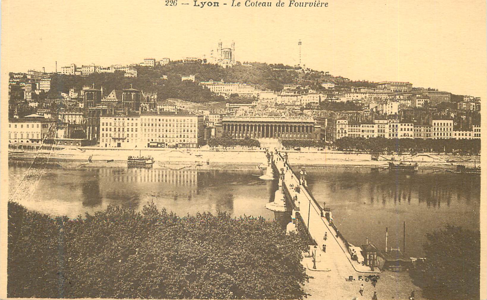 CPA Lyon le Coteau de Fourviere