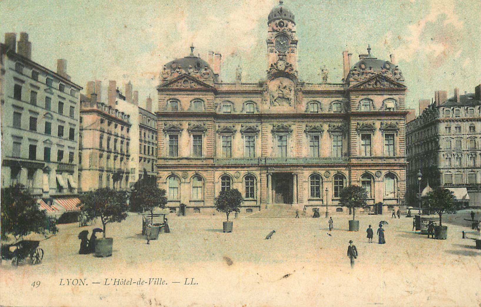 CPA Lyon l'Hotel de Ville