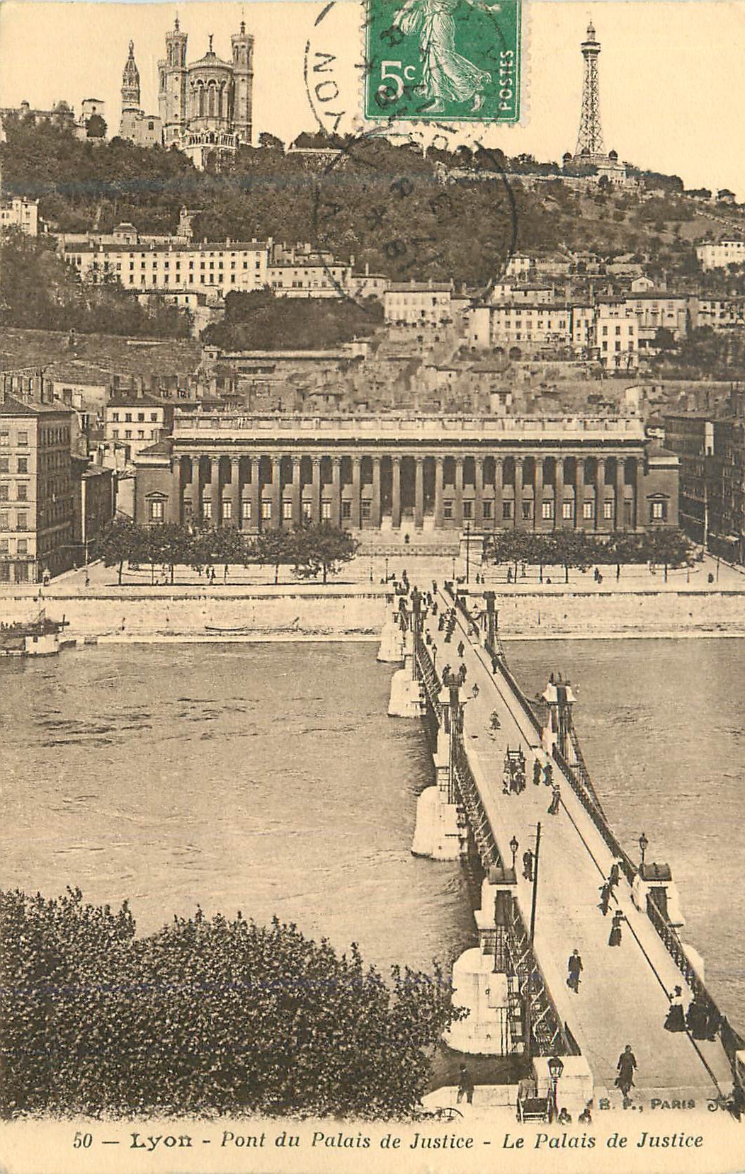 CPA Lyon Pont du Palais de Justice