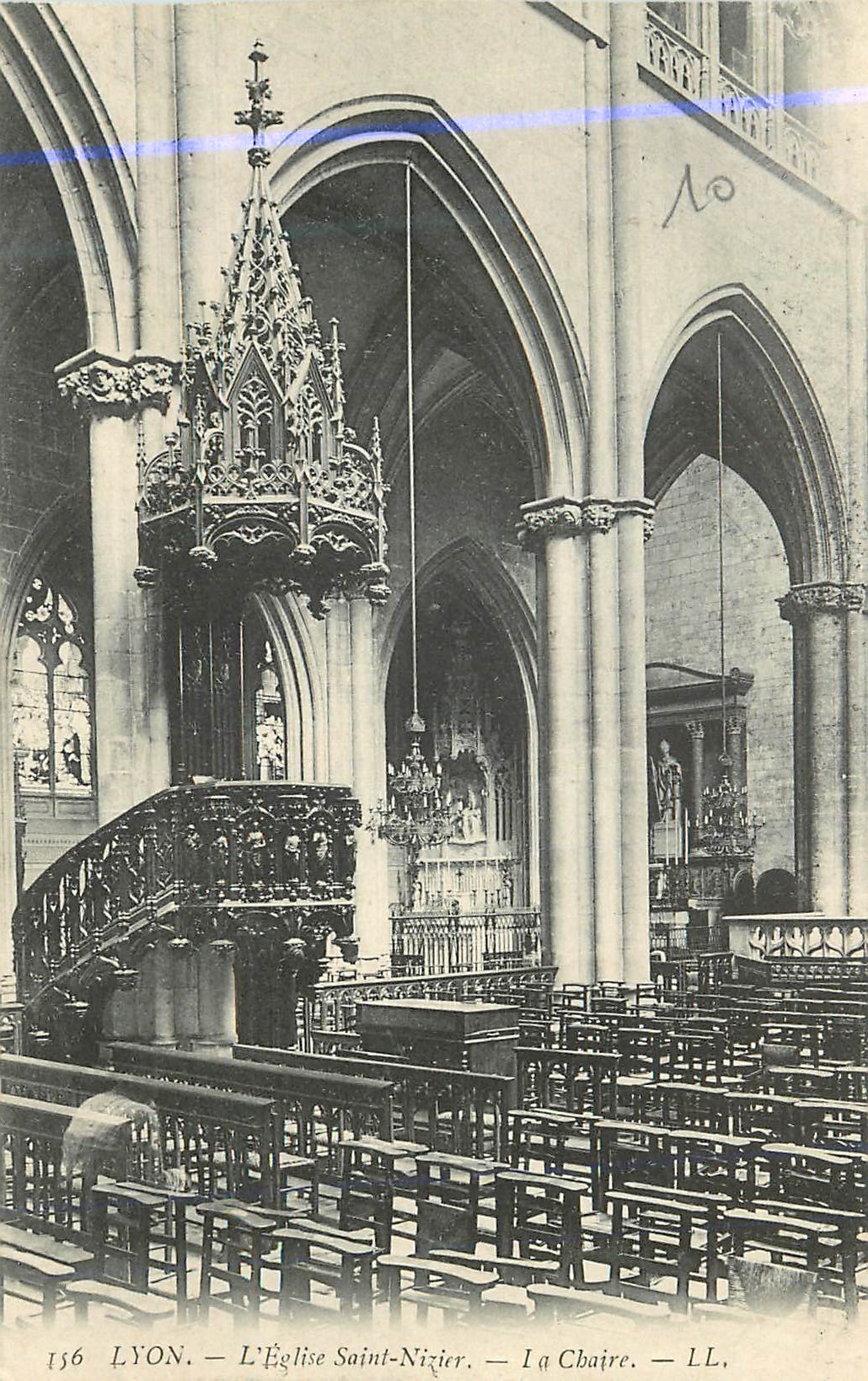 CPA Lyon l'Eglise Saint Nizier la Chaire