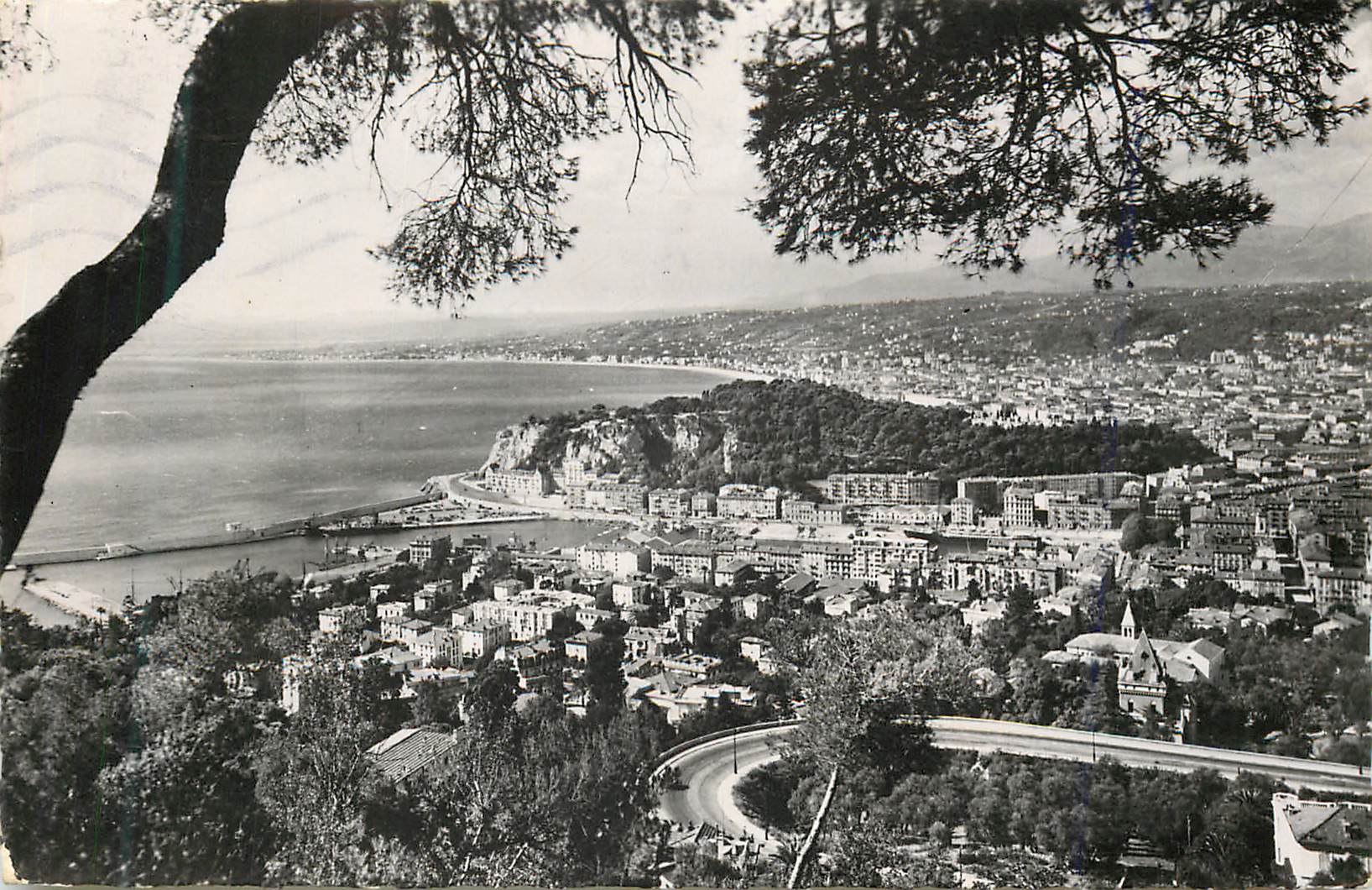 CPM Nice (A M) Vue Generale prise du Mt Boron
