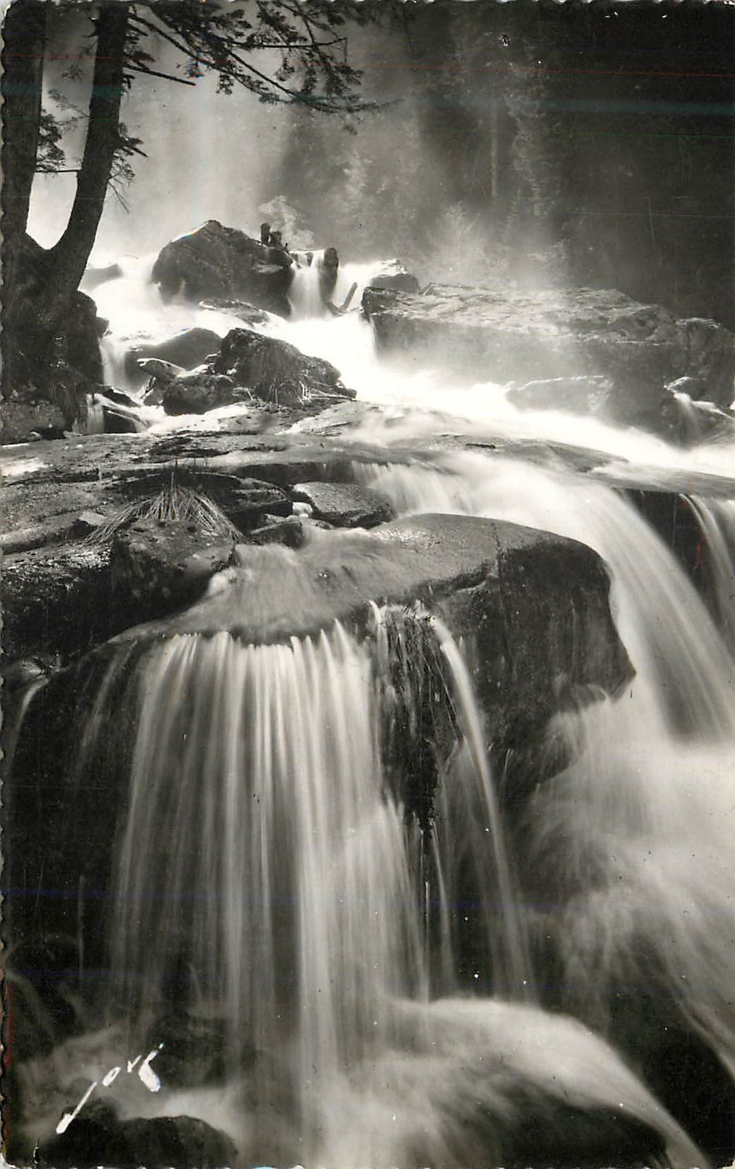 CPM Pau (B P) Cauterets (H P) Toute la France Cauterets La cascade du pas de l'ours