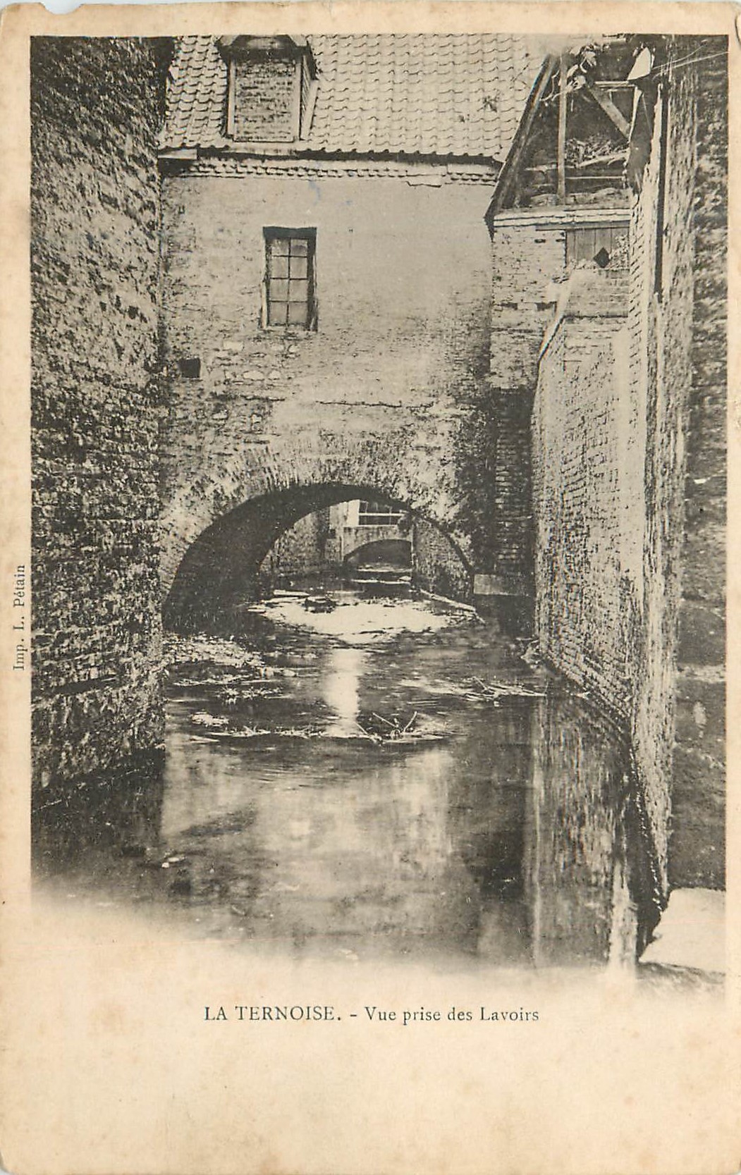 CPA la Ternoise Vue Prise des Lavoirs