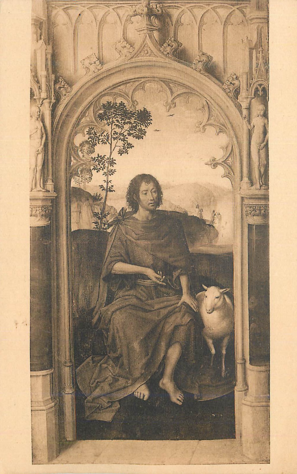 CPA Bruges Hopital Saint Jean l'Adoration des Mages