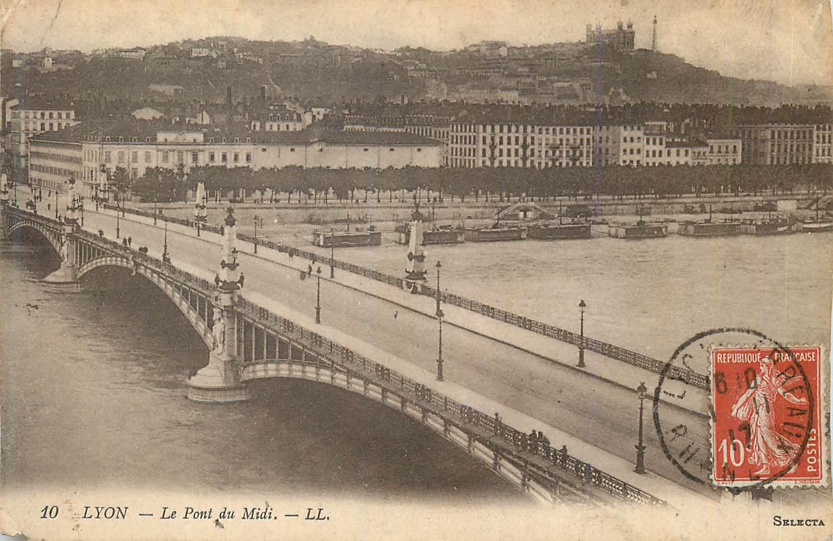 CPA Lyon le Pont du Midi