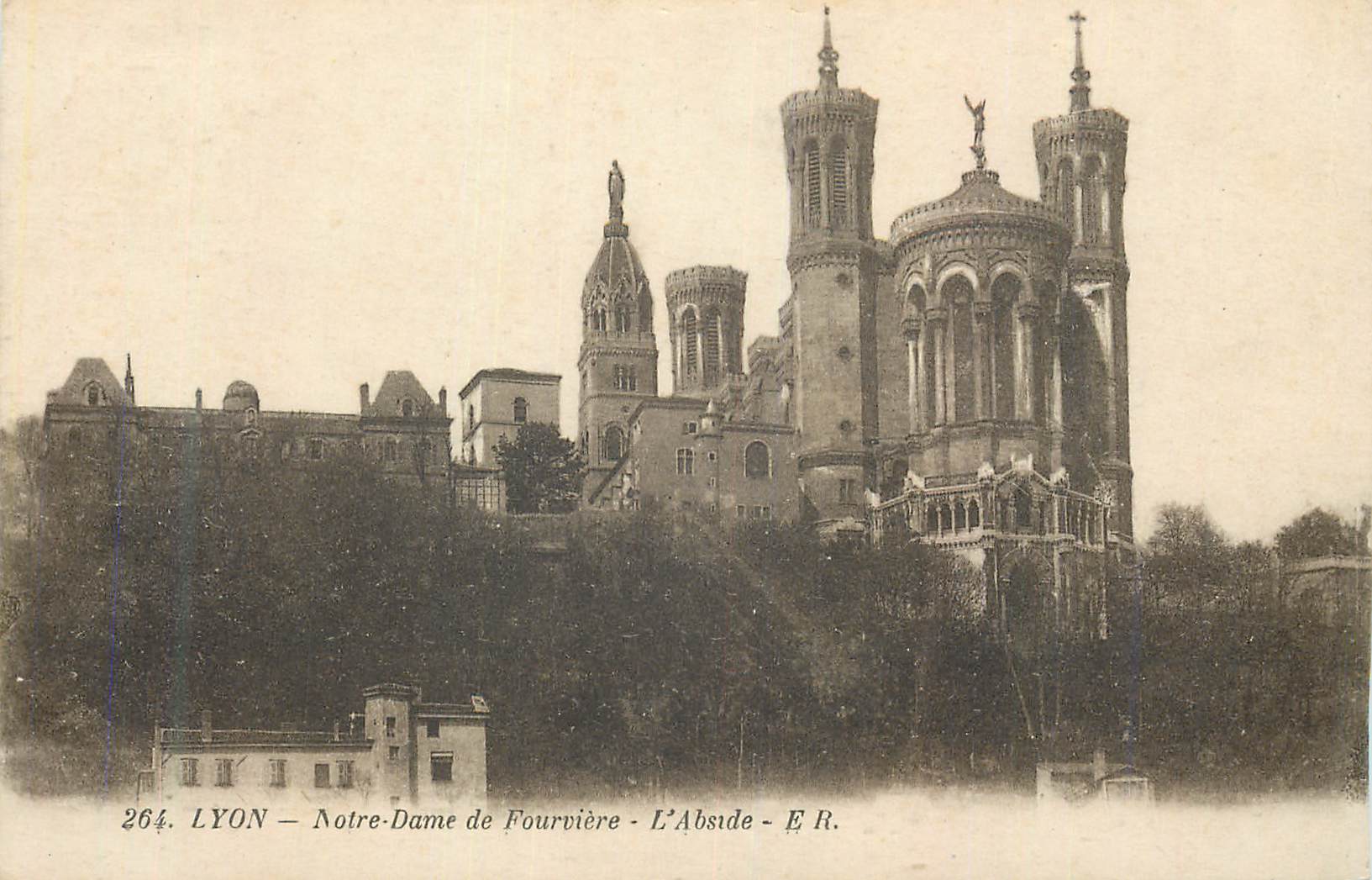 CPA Lyon Notre Dame de Fourviere l'Abside