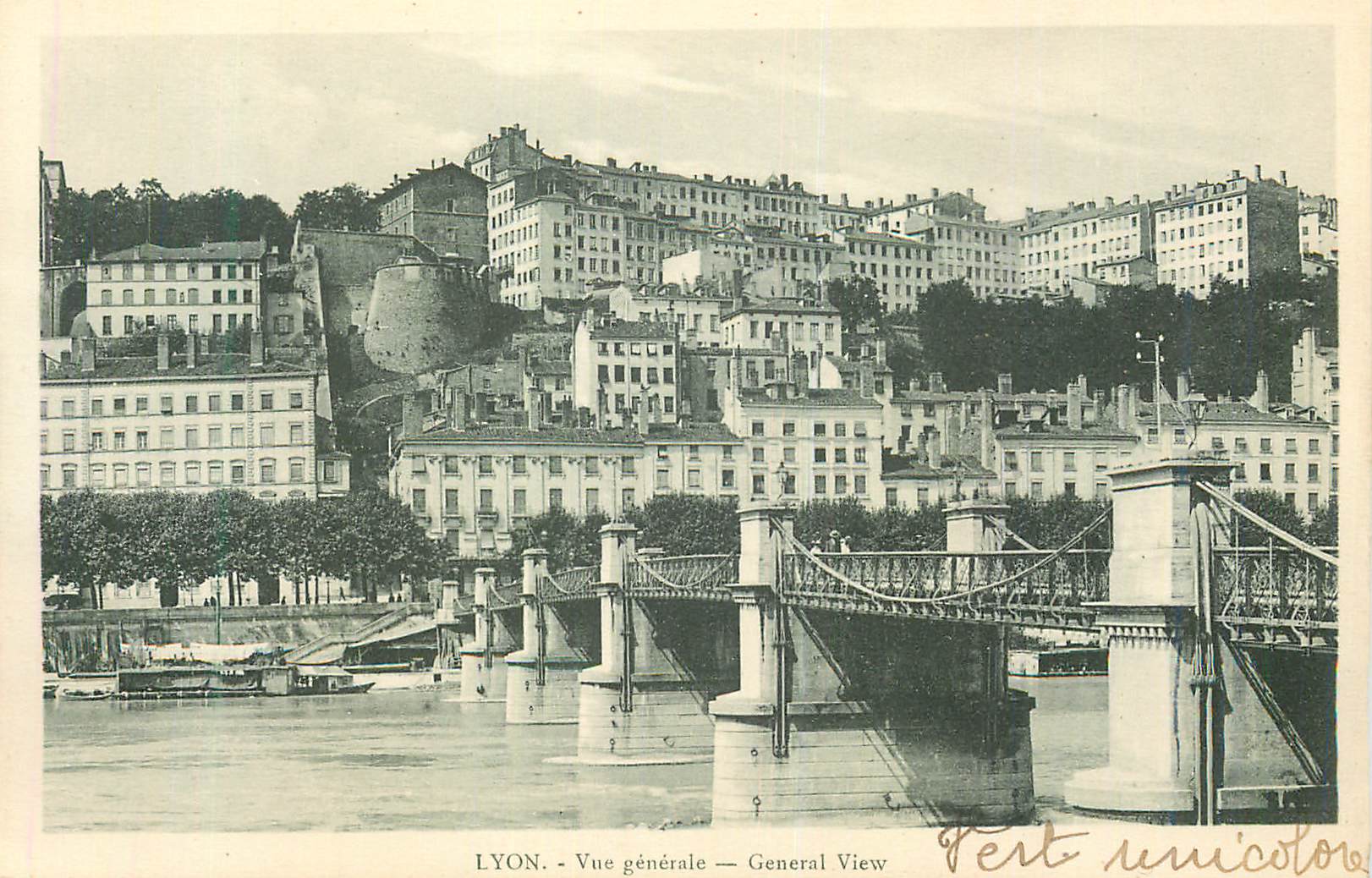 CPA Lyon Vue Generale