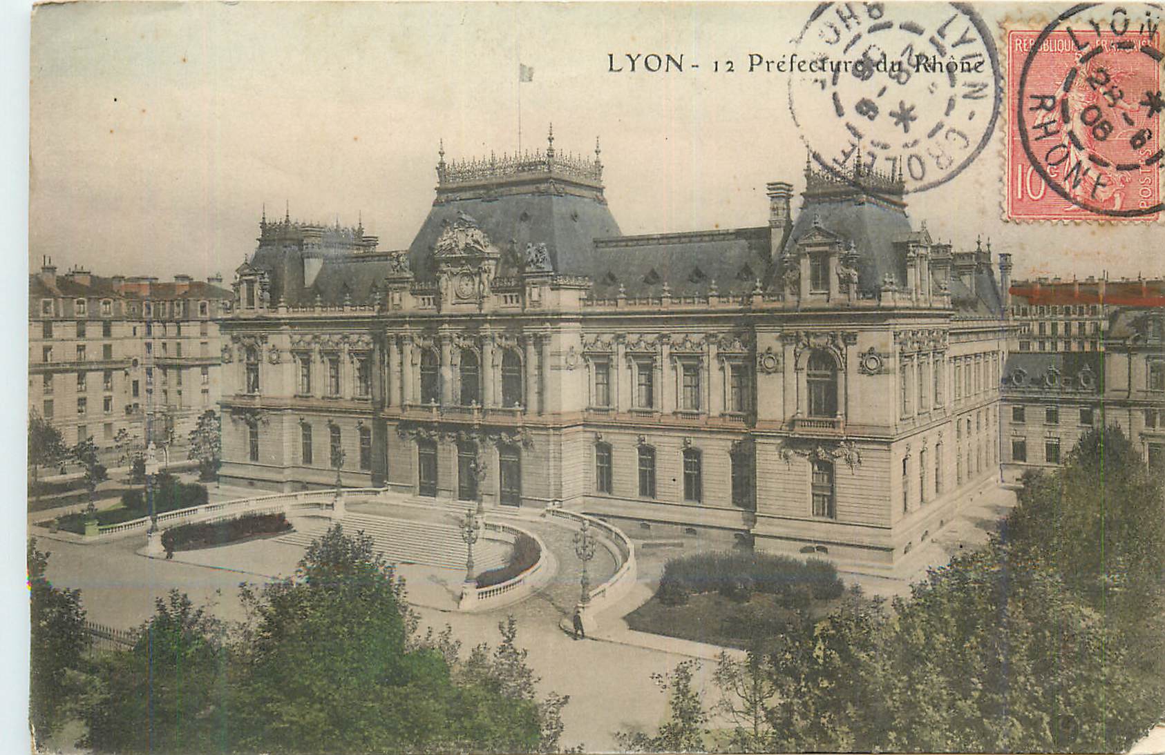 CPA Lyon Prefecture du Rhone