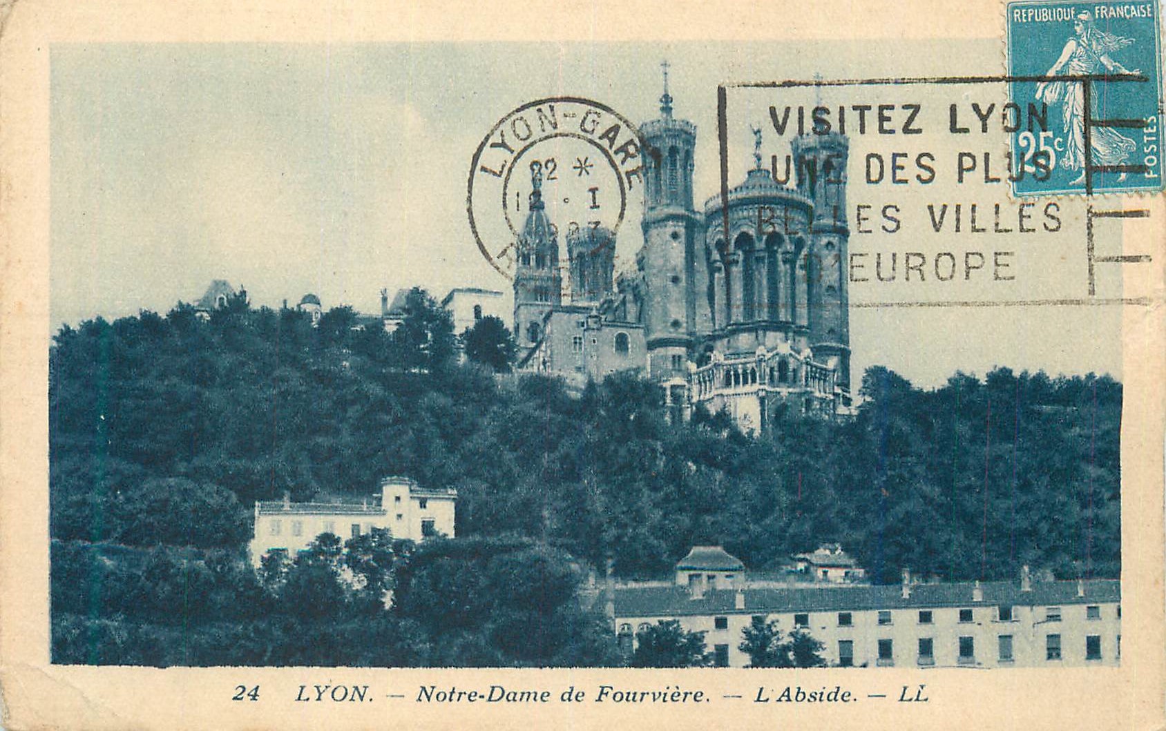 CPA Lyon Notre Dame de Fourviere L'Abside