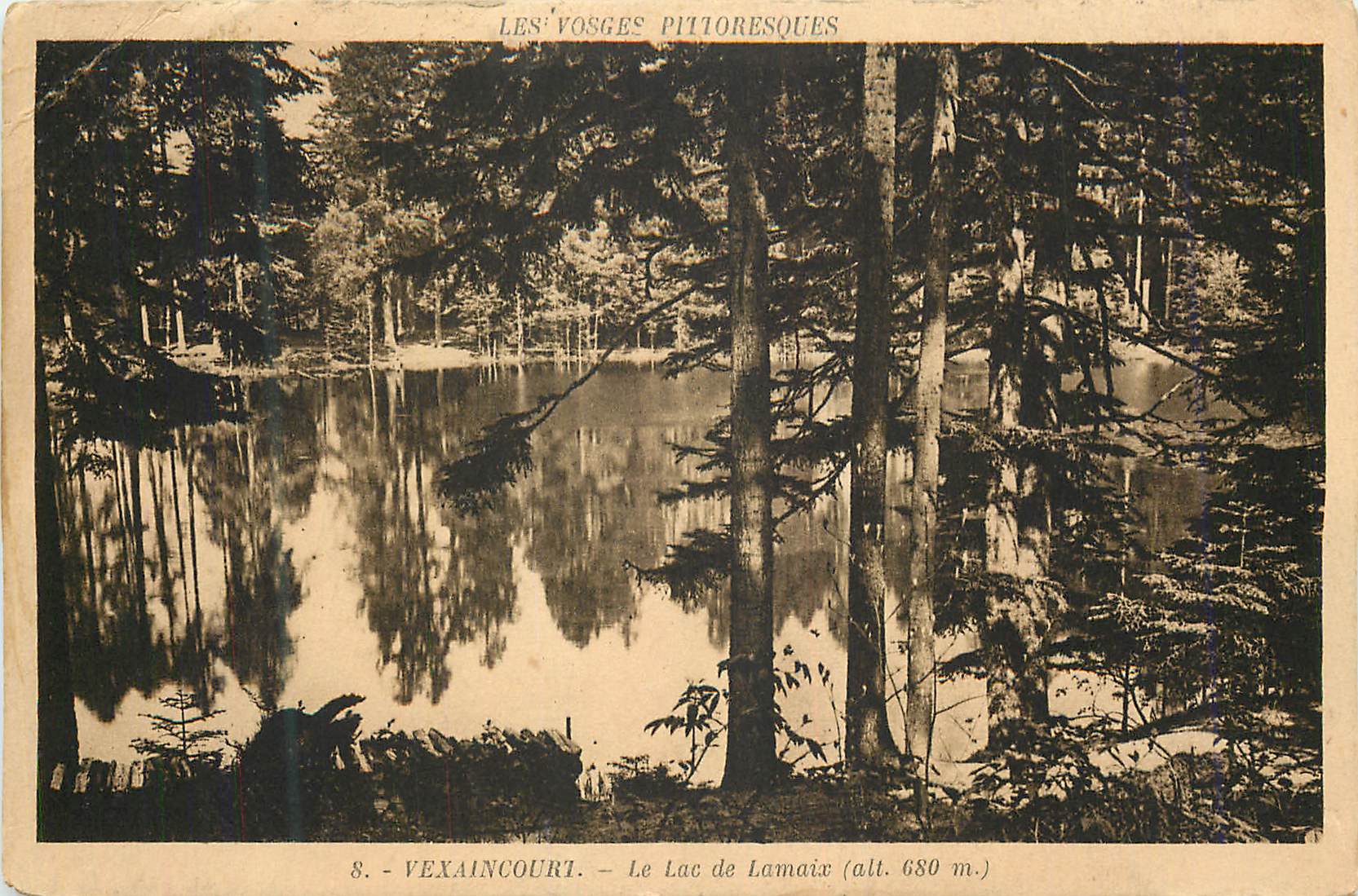 CPA Vexaincourt Les Vosges Pittoresques Le Lac de Lamaix (alt 680 m)