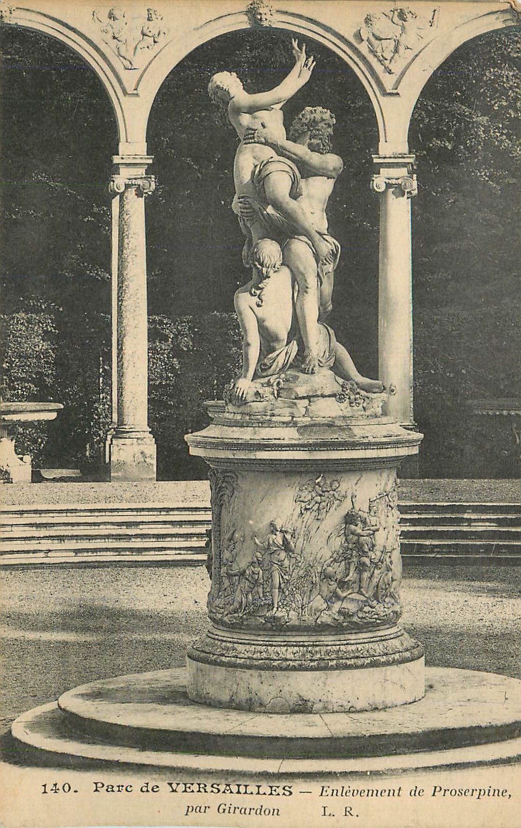 CPA Parc de Versailles Enlevement de Proserpine
