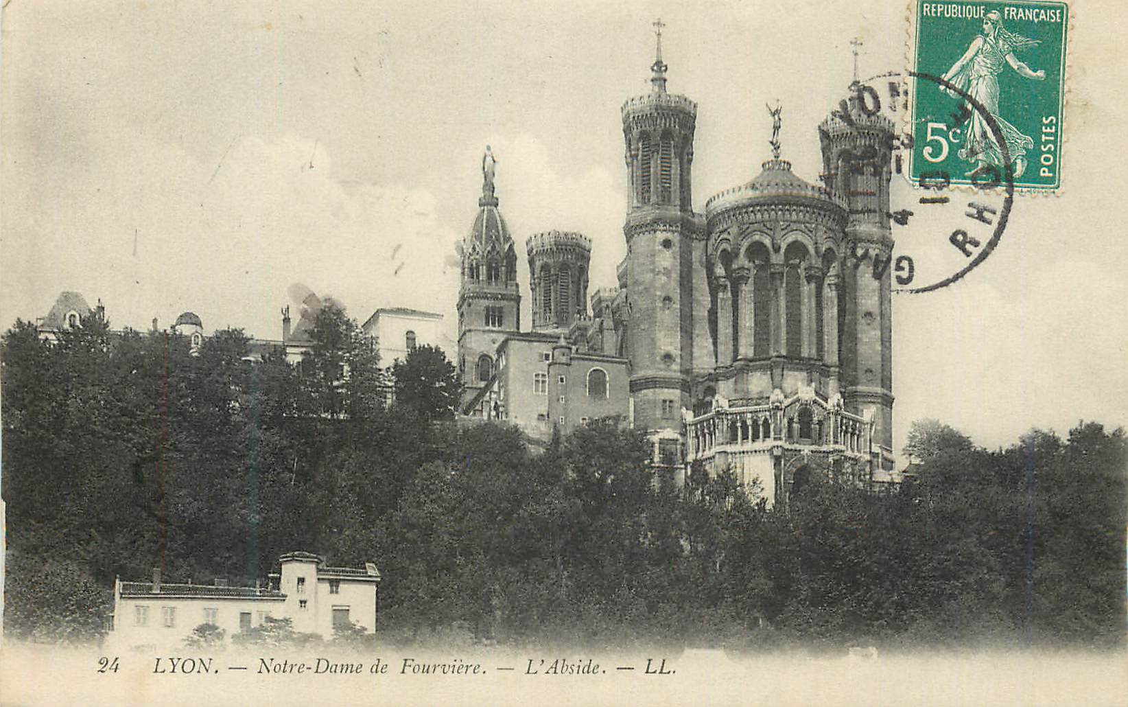 CPA Lyon Notre Dame de Fourviere L'Abside